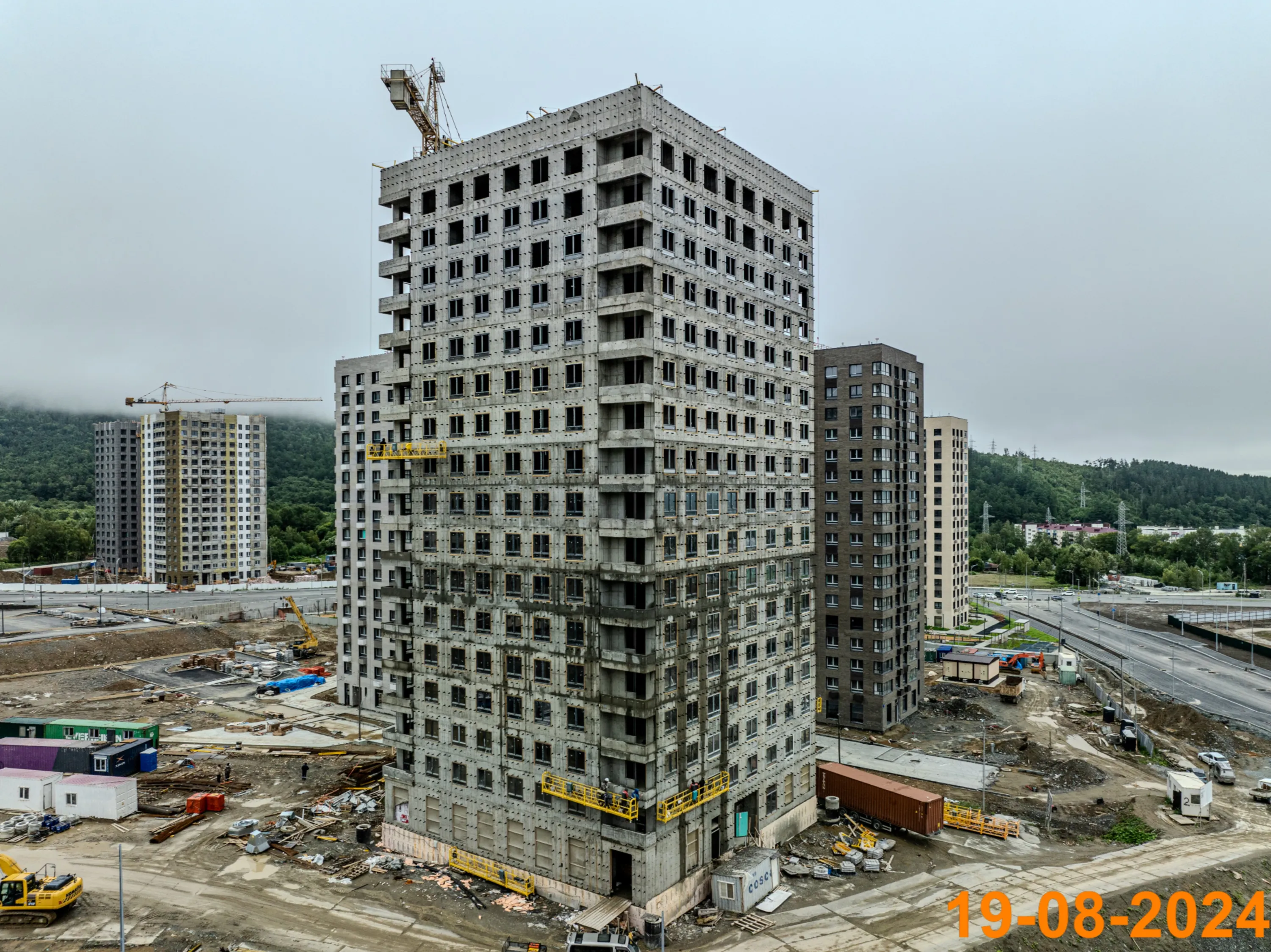 ЖК Уюн парк ход строительства