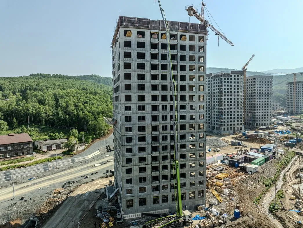 ЖК Уюн парк ход строительства