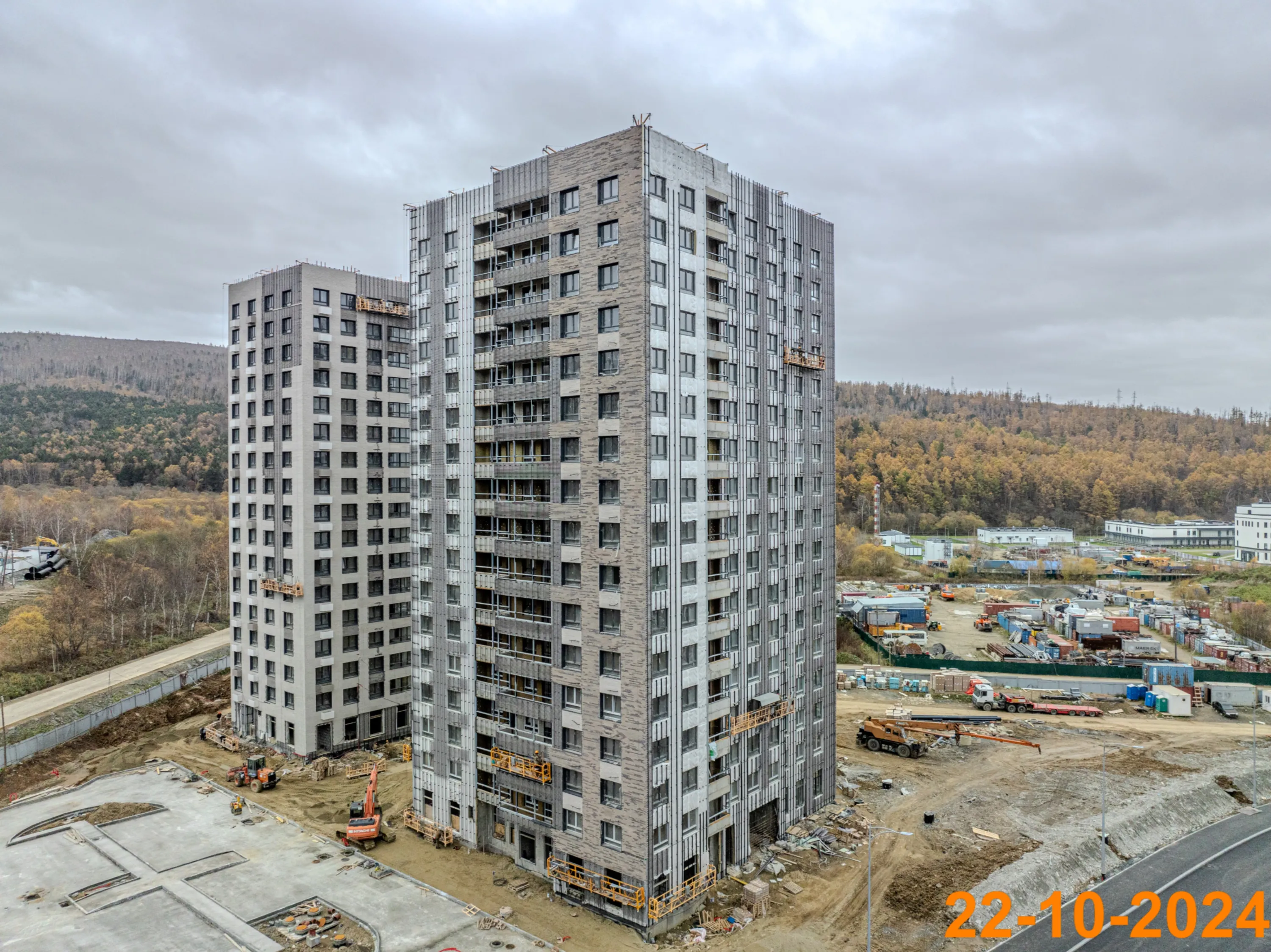 ЖК Уюн парк ход строительства