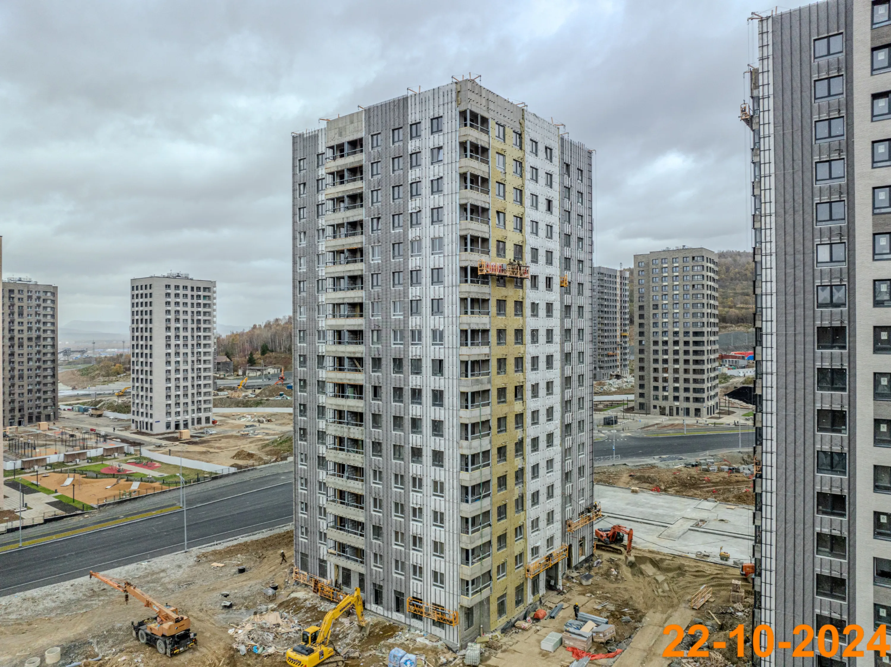 ЖК Уюн парк ход строительства