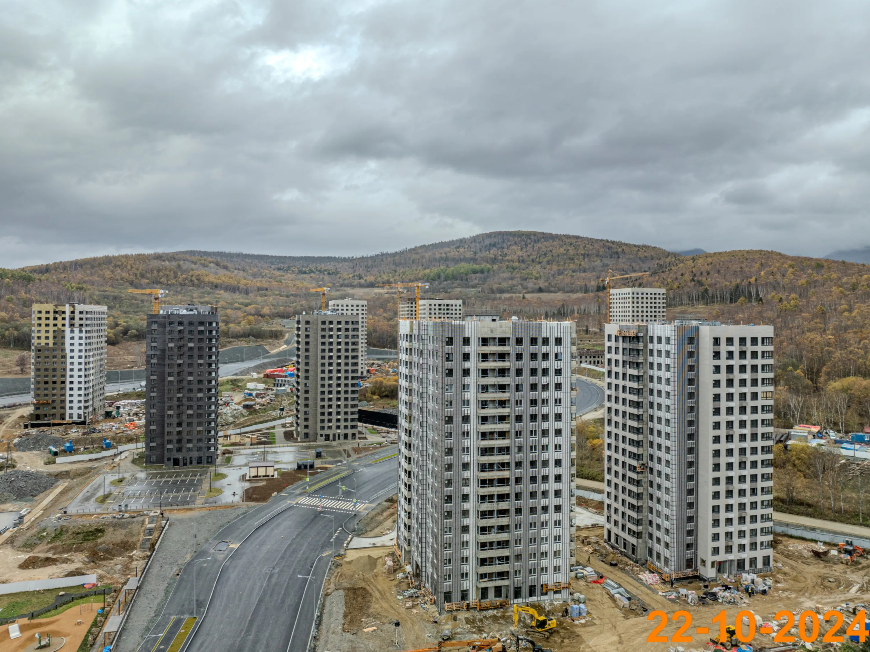 ЖК Уюн парк ход строительства