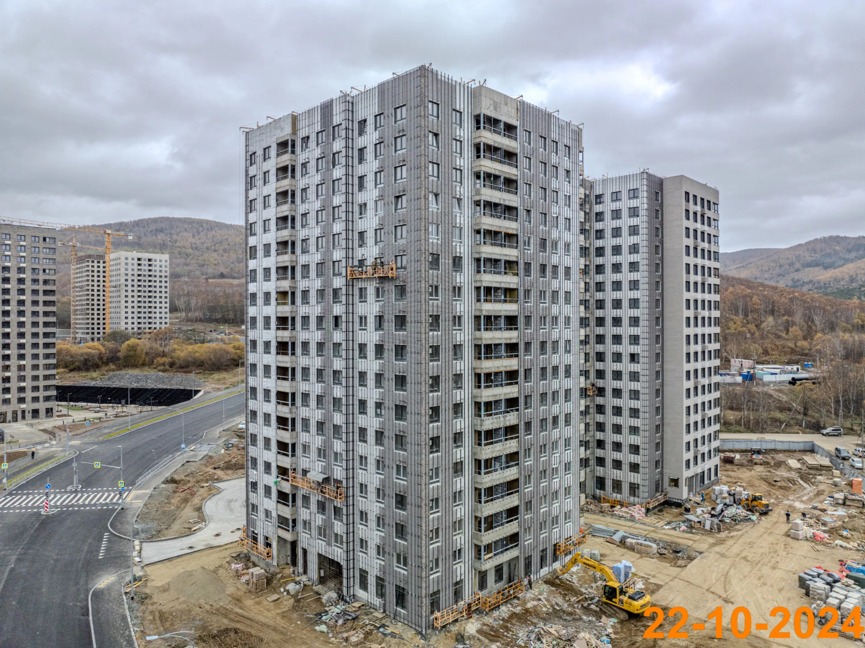 ЖК Уюн парк ход строительства