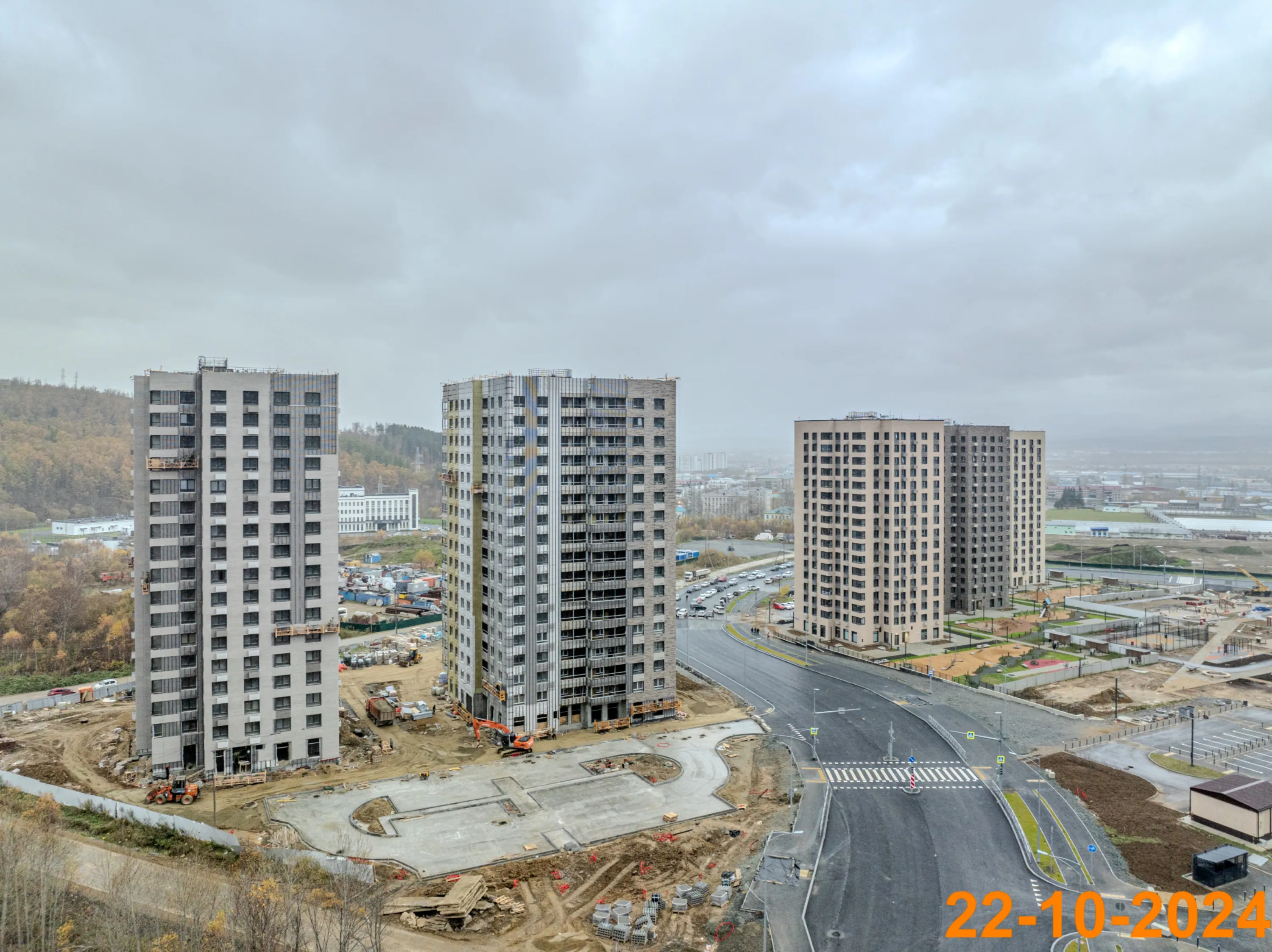 ЖК Уюн парк ход строительства