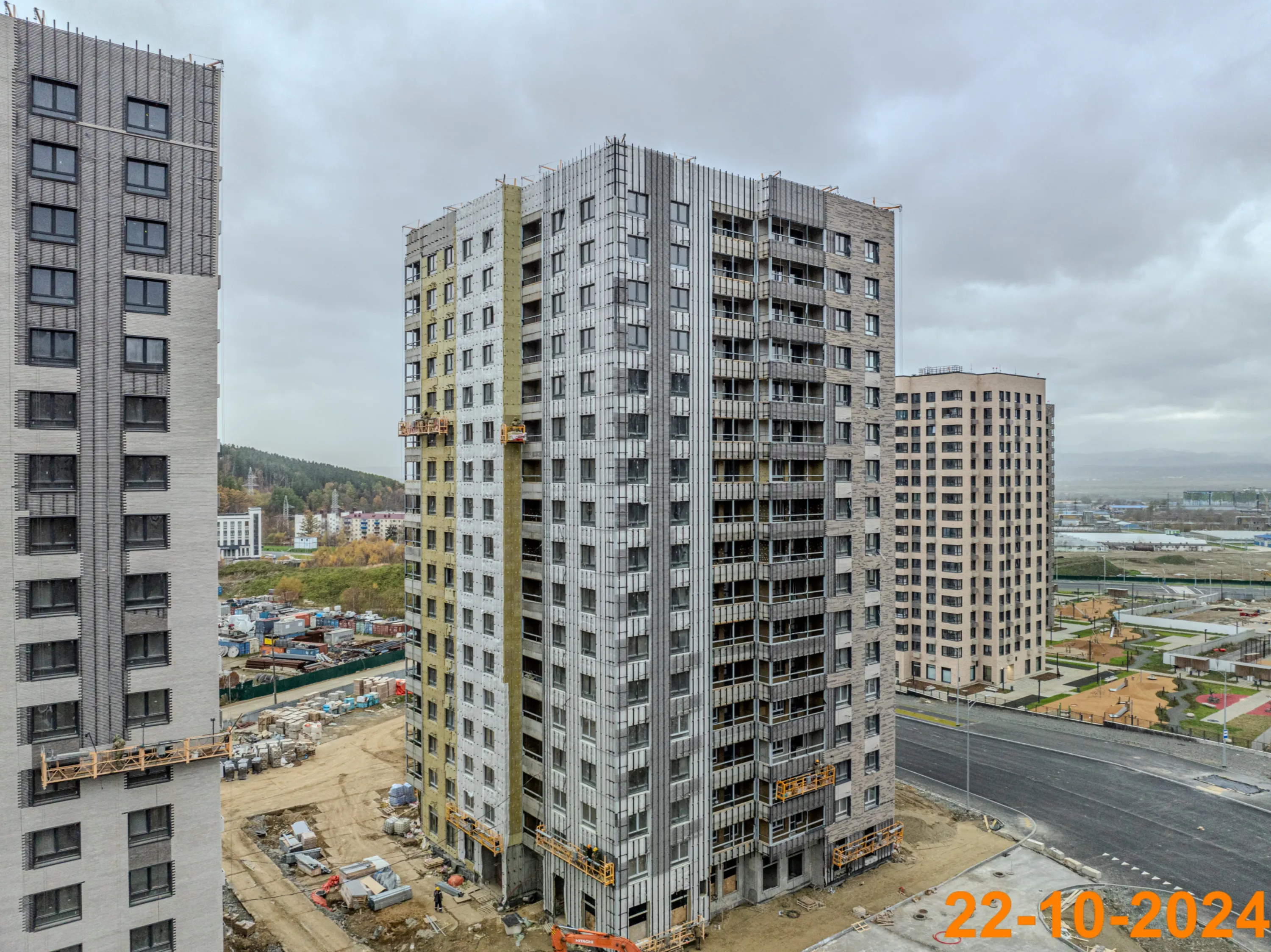 ЖК Уюн парк ход строительства