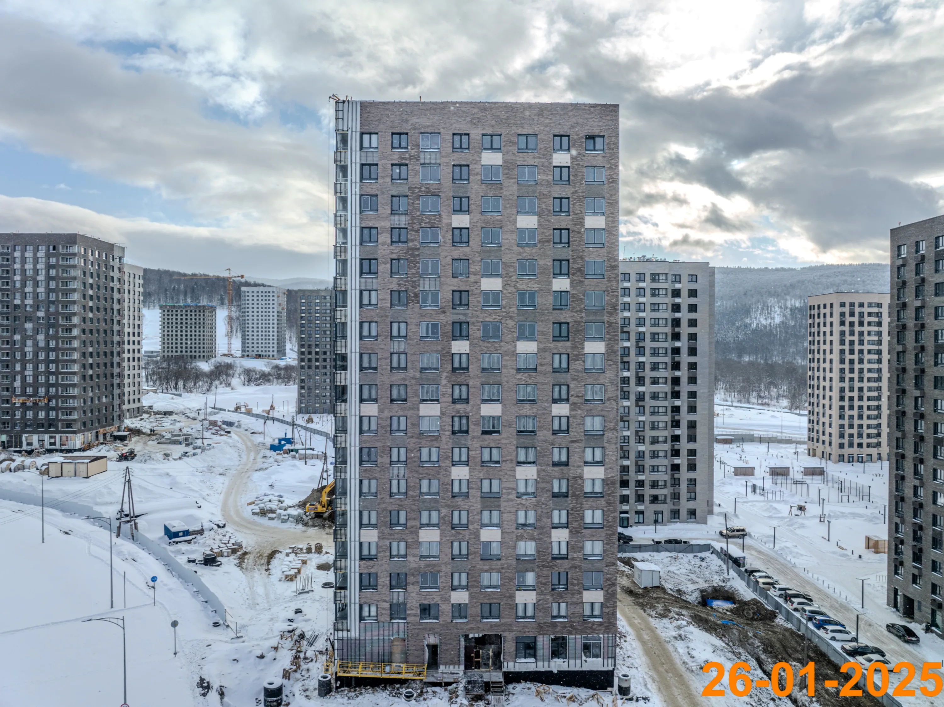 ЖК Уюн парк ход строительства