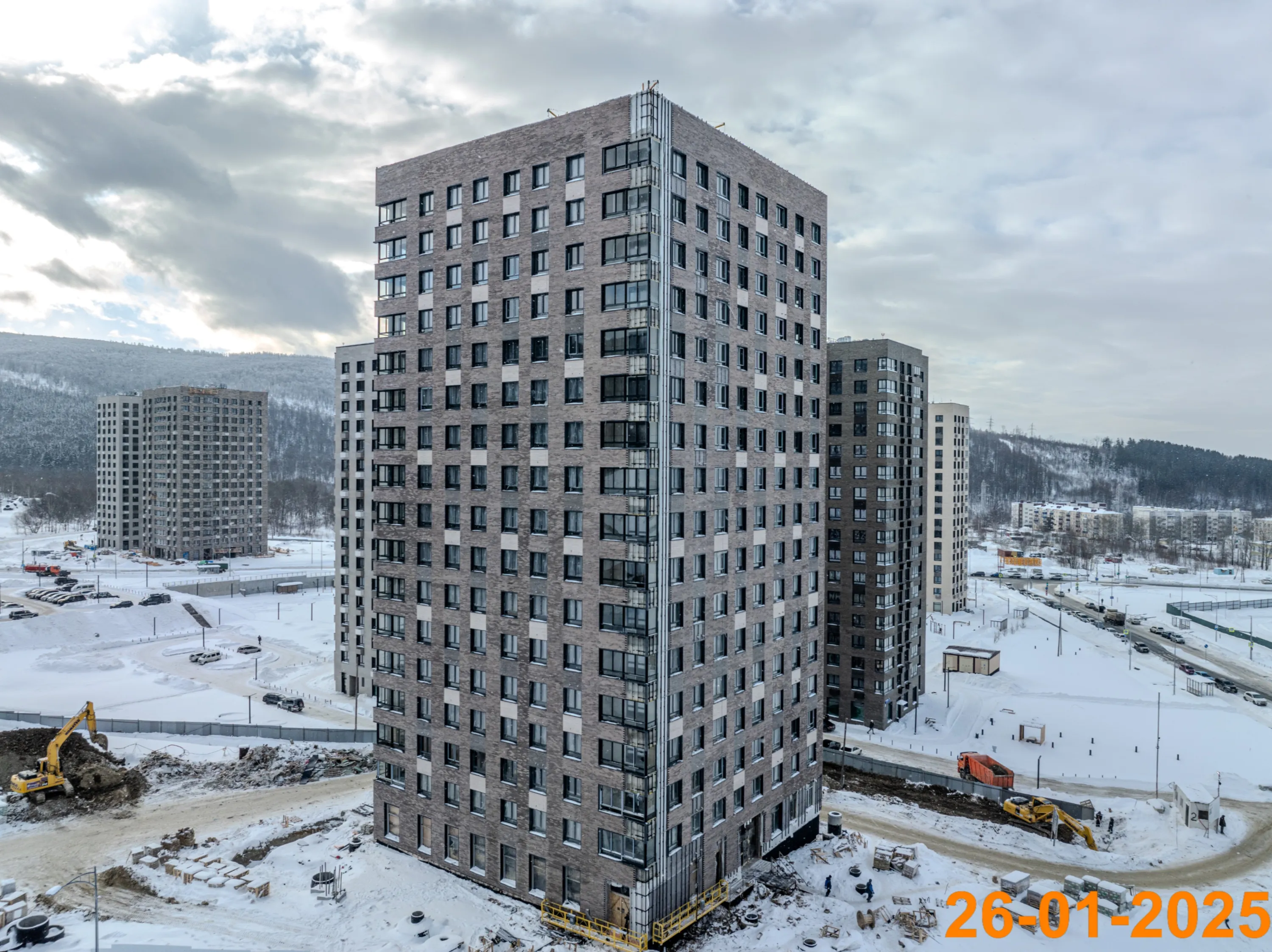 ЖК Уюн парк ход строительства