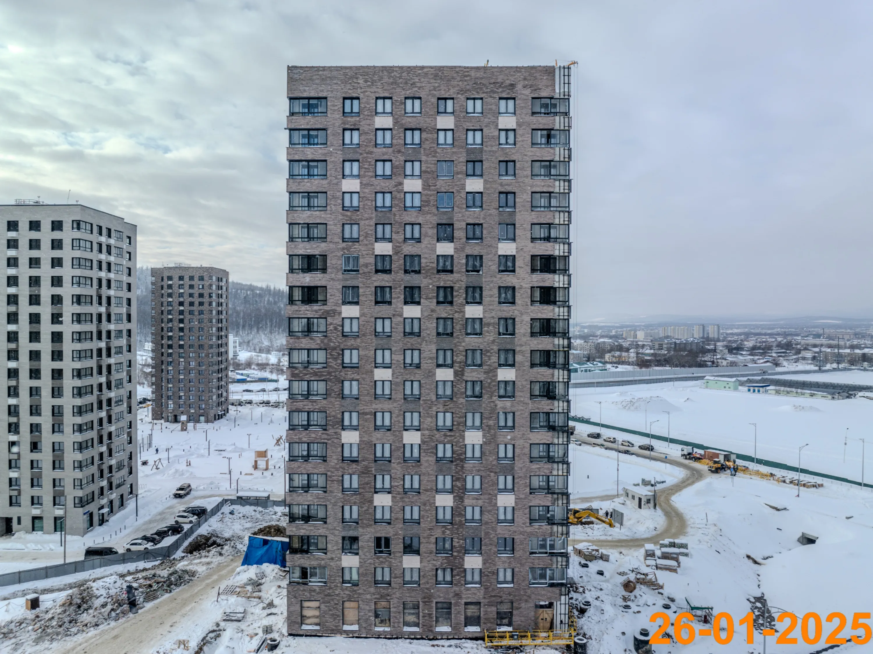 ЖК Уюн парк ход строительства