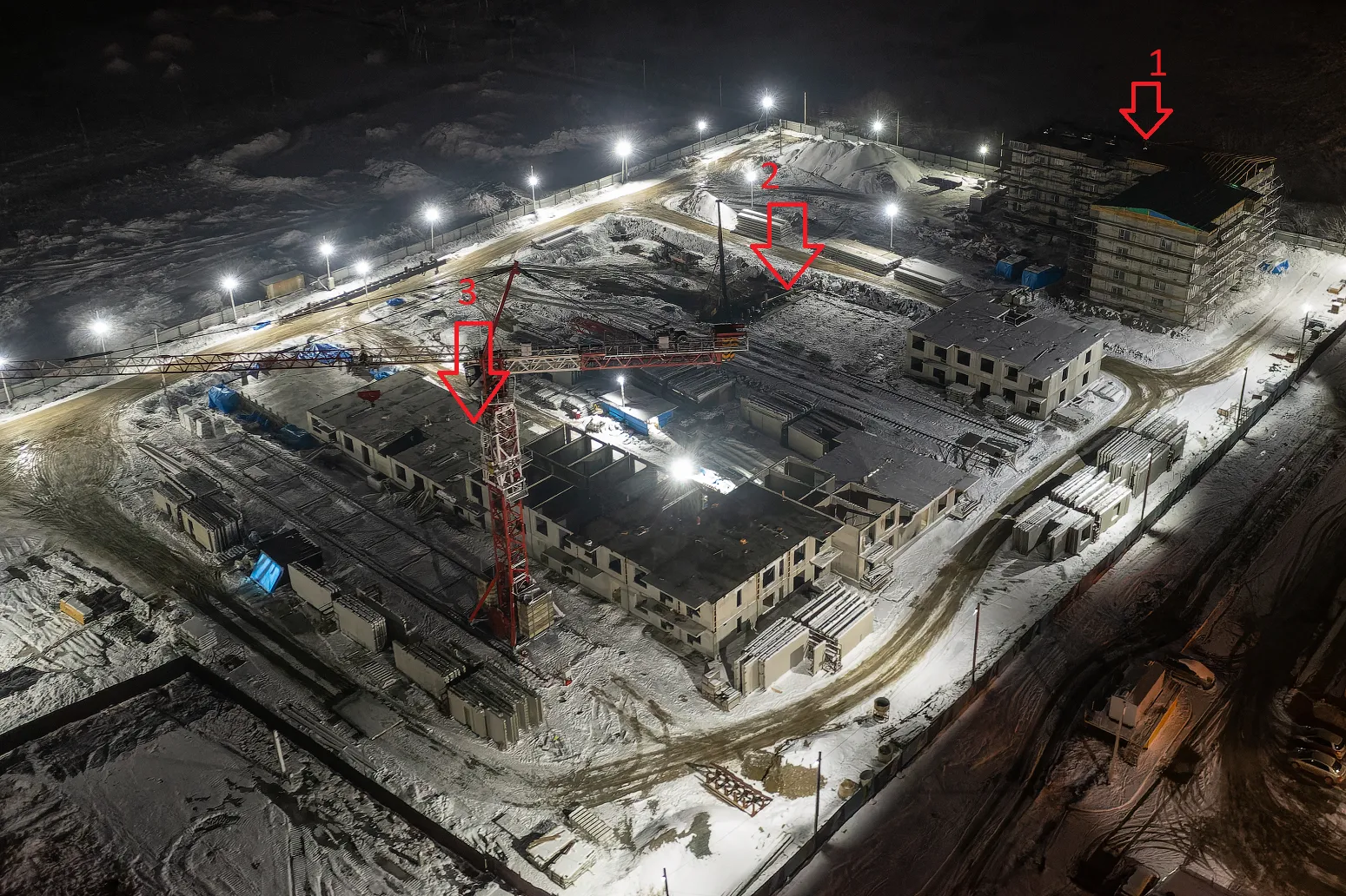 ЖК Большая Полянка ход строительства