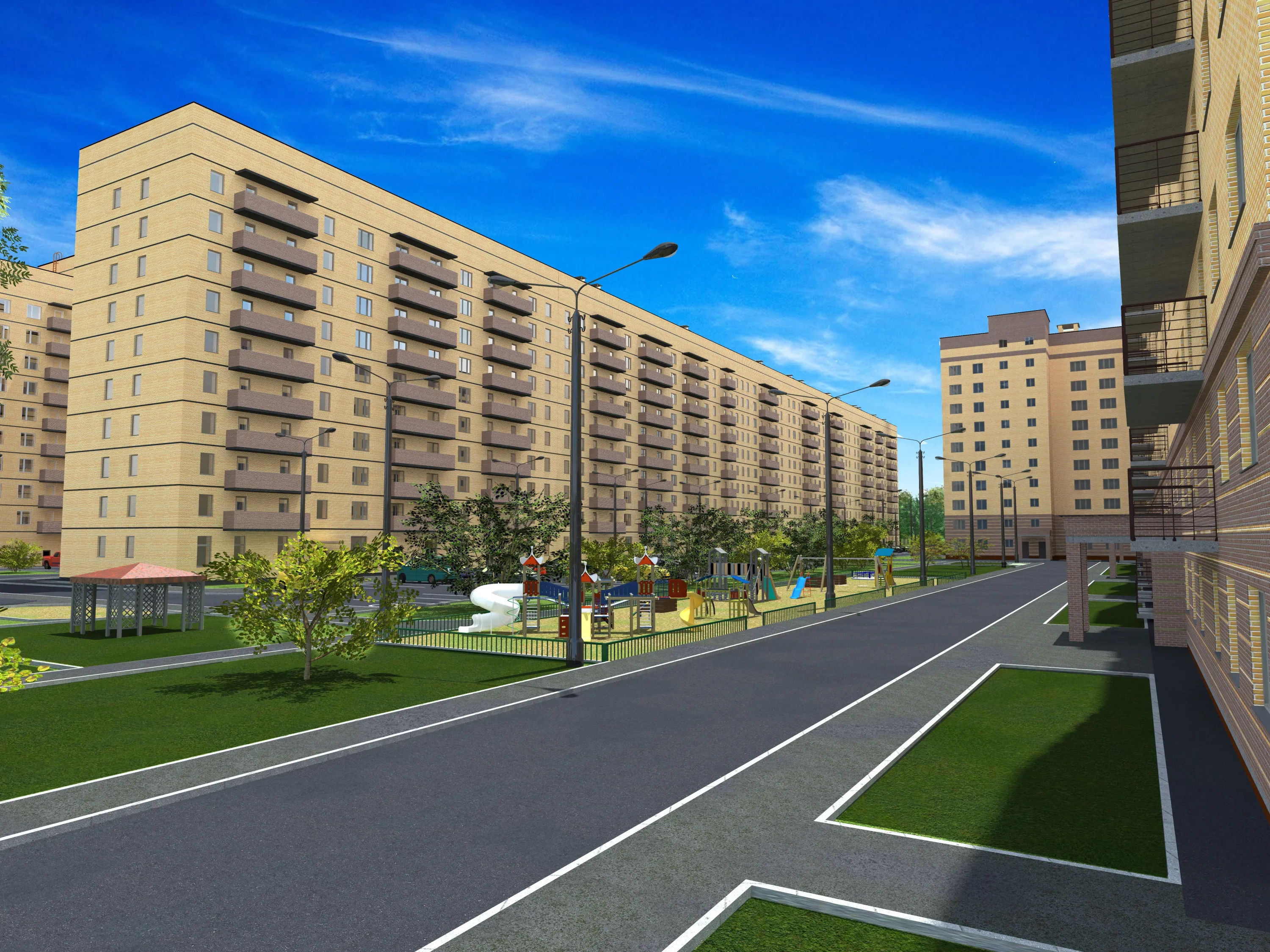 Фото квартиры в ЖК "Лазурный"