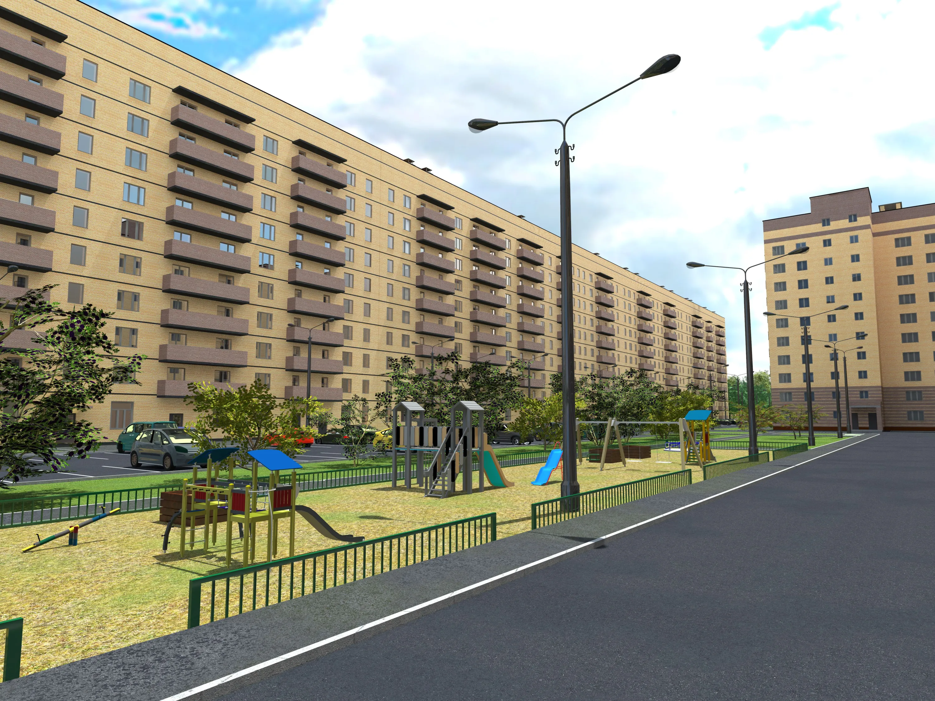 Фото квартиры в ЖК "Лазурный"