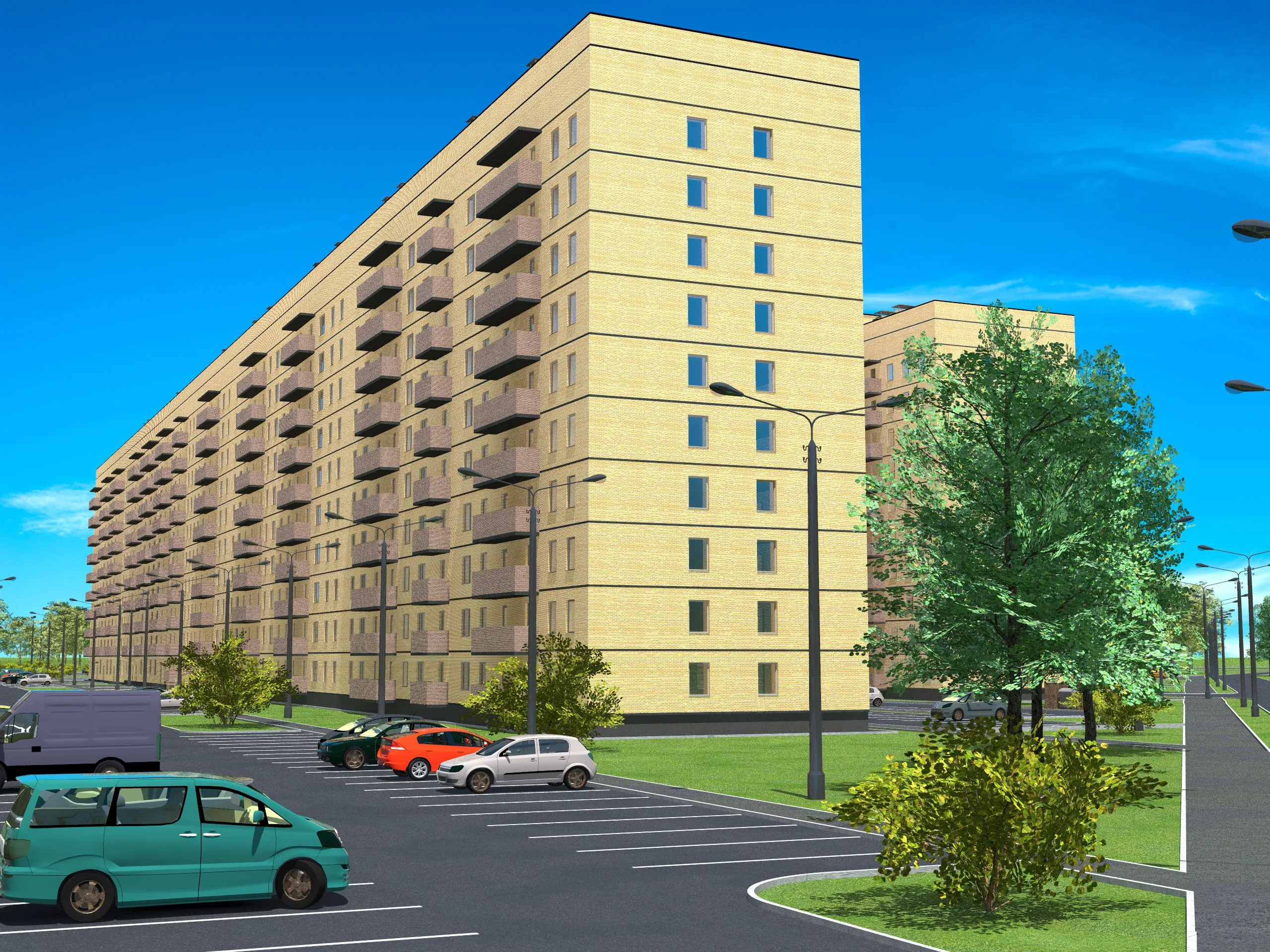 Фото квартиры в ЖК "Лазурный"