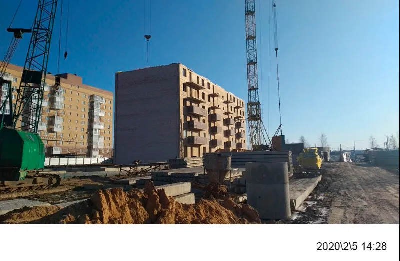 ЖК "Лазурный" ход строительства