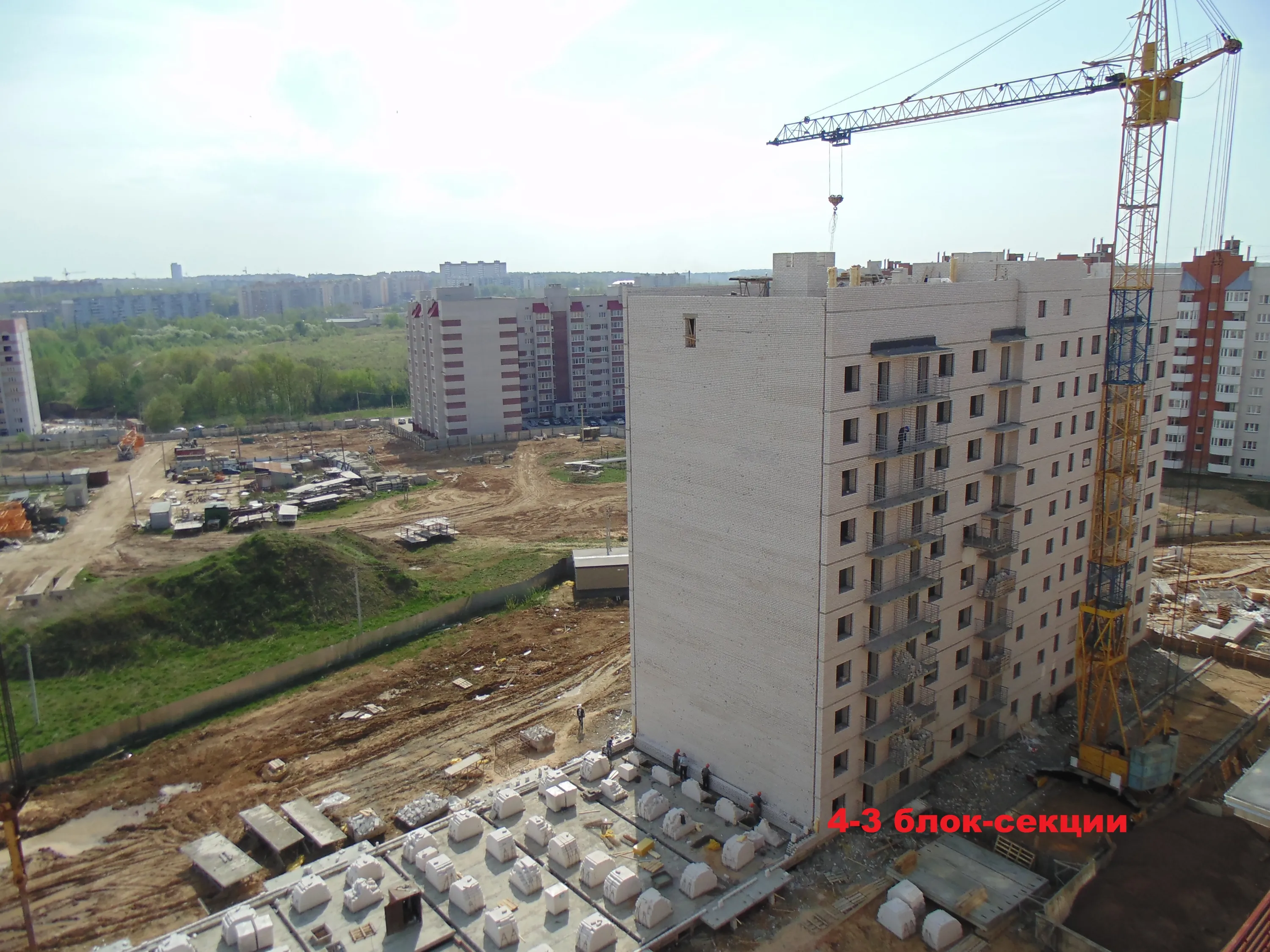 ЖК "Лазурный" ход строительства