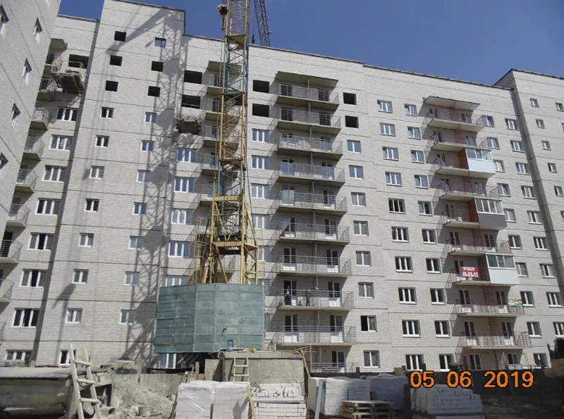 ЖК "Лазурный" ход строительства