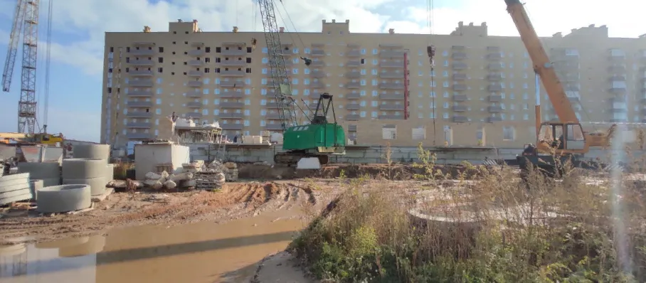 ЖК "Лазурный" ход строительства