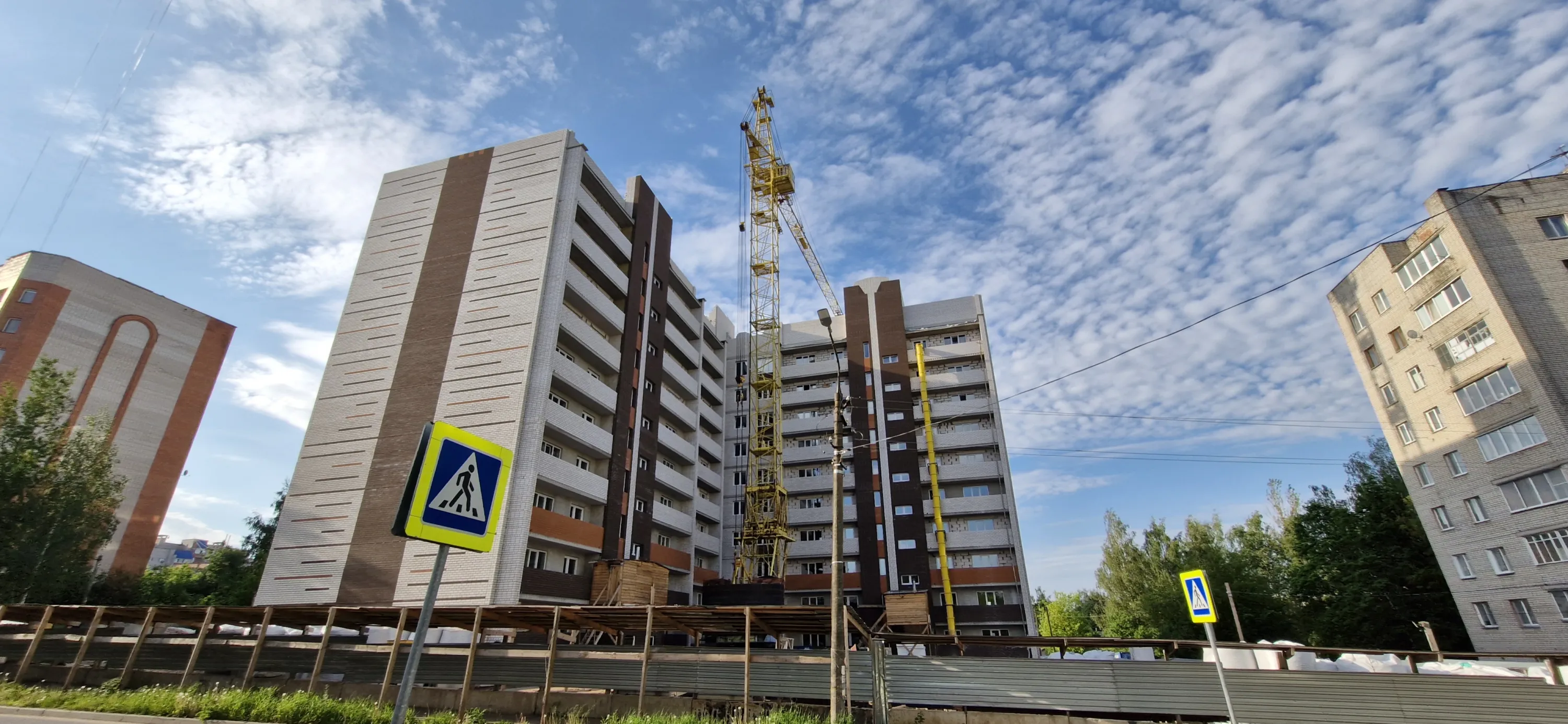 ЖК Дом по ул Нахимова ход строительства