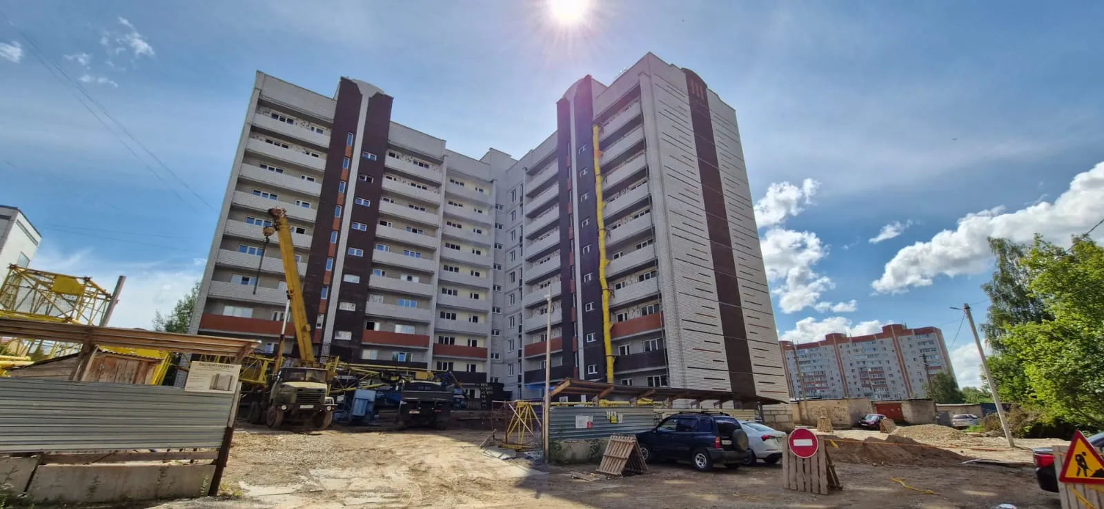 ЖК Дом по ул Нахимова ход строительства