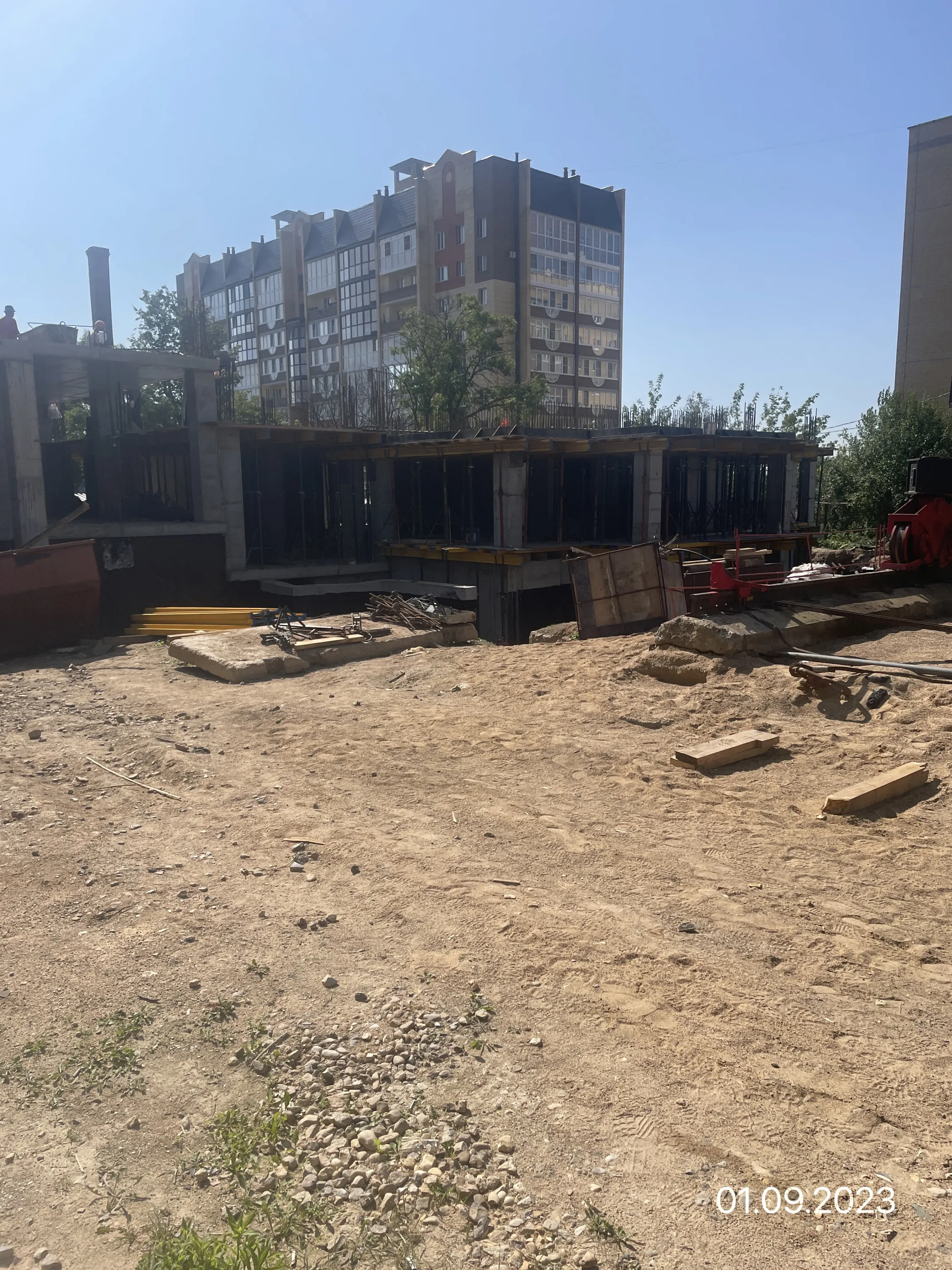 ЖК Дом по ул Крупской ход строительства