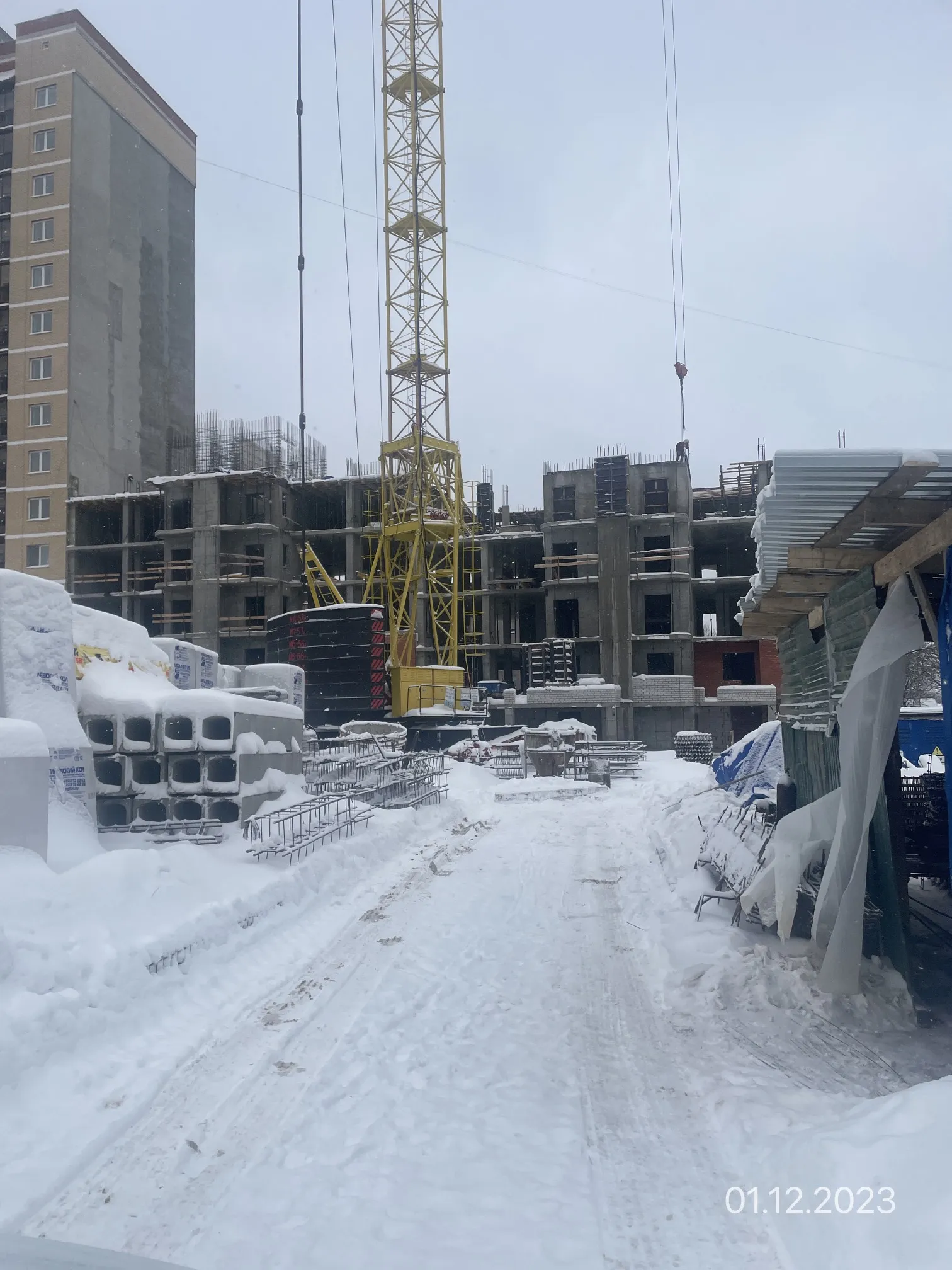 ЖК Дом по ул Крупской ход строительства