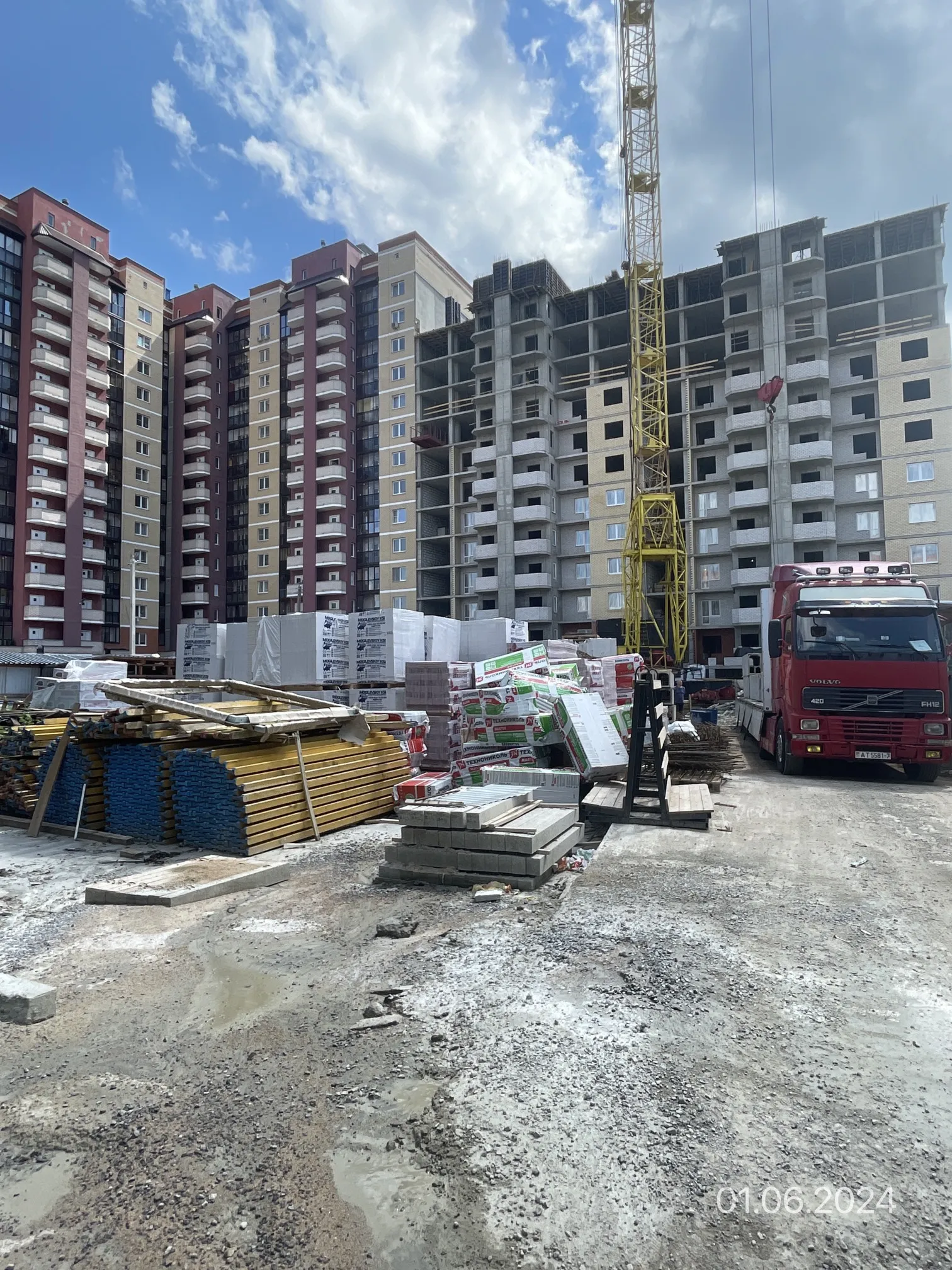 ЖК Дом по ул Крупской ход строительства