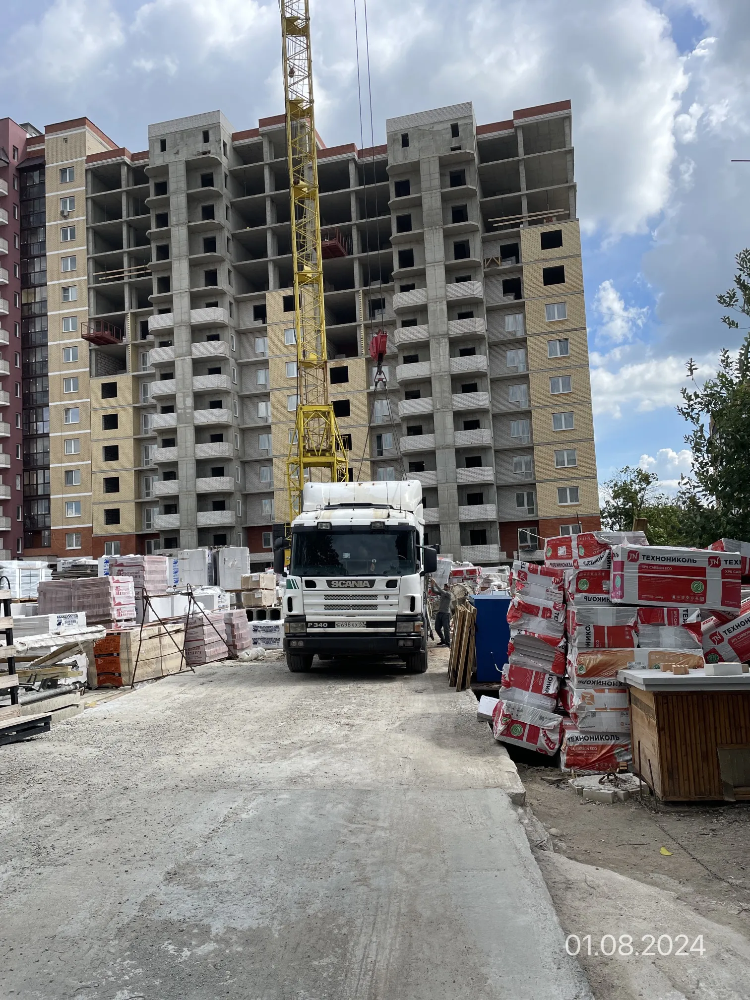 ЖК Дом по ул Крупской ход строительства