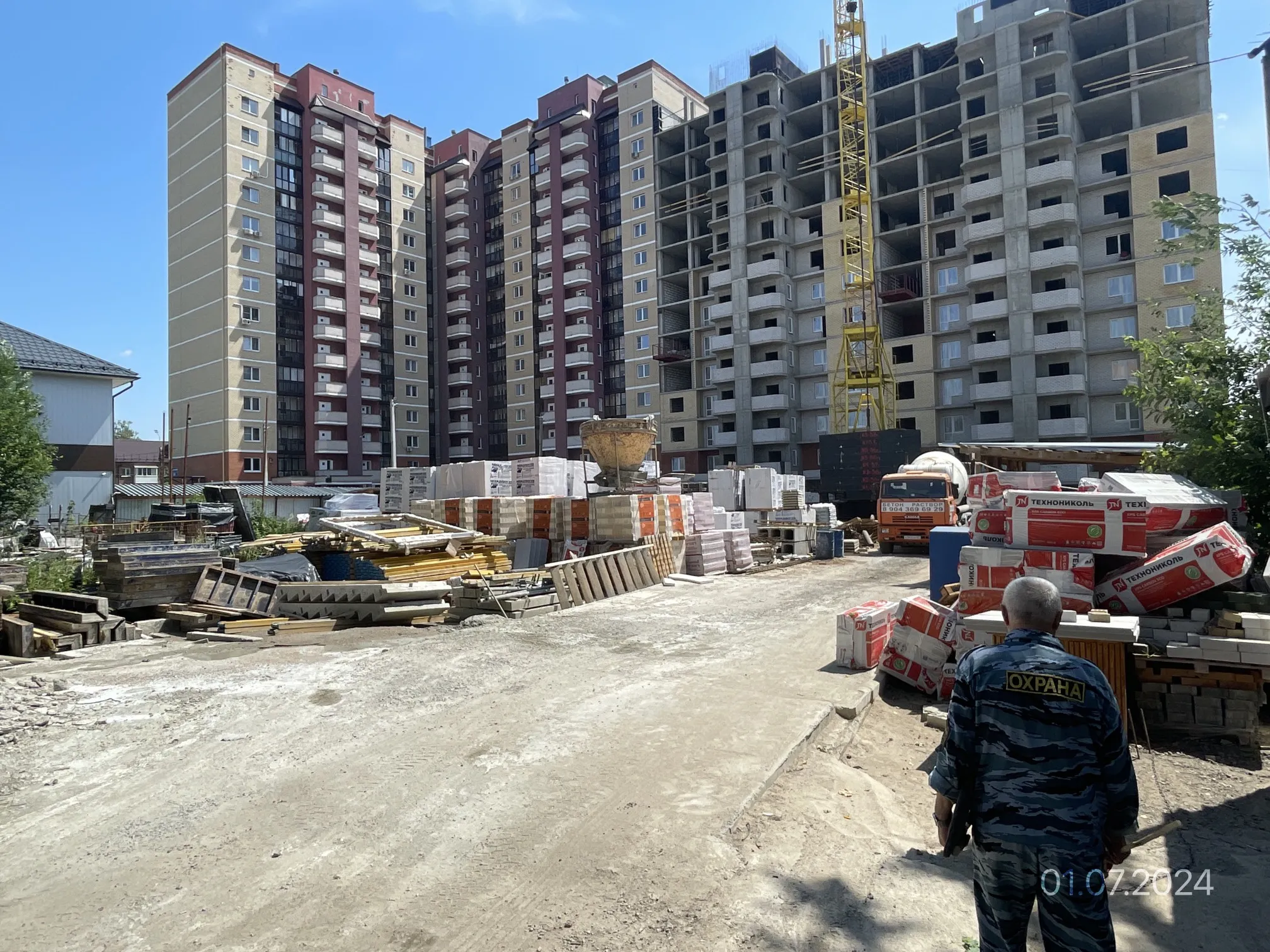 ЖК Дом по ул Крупской ход строительства