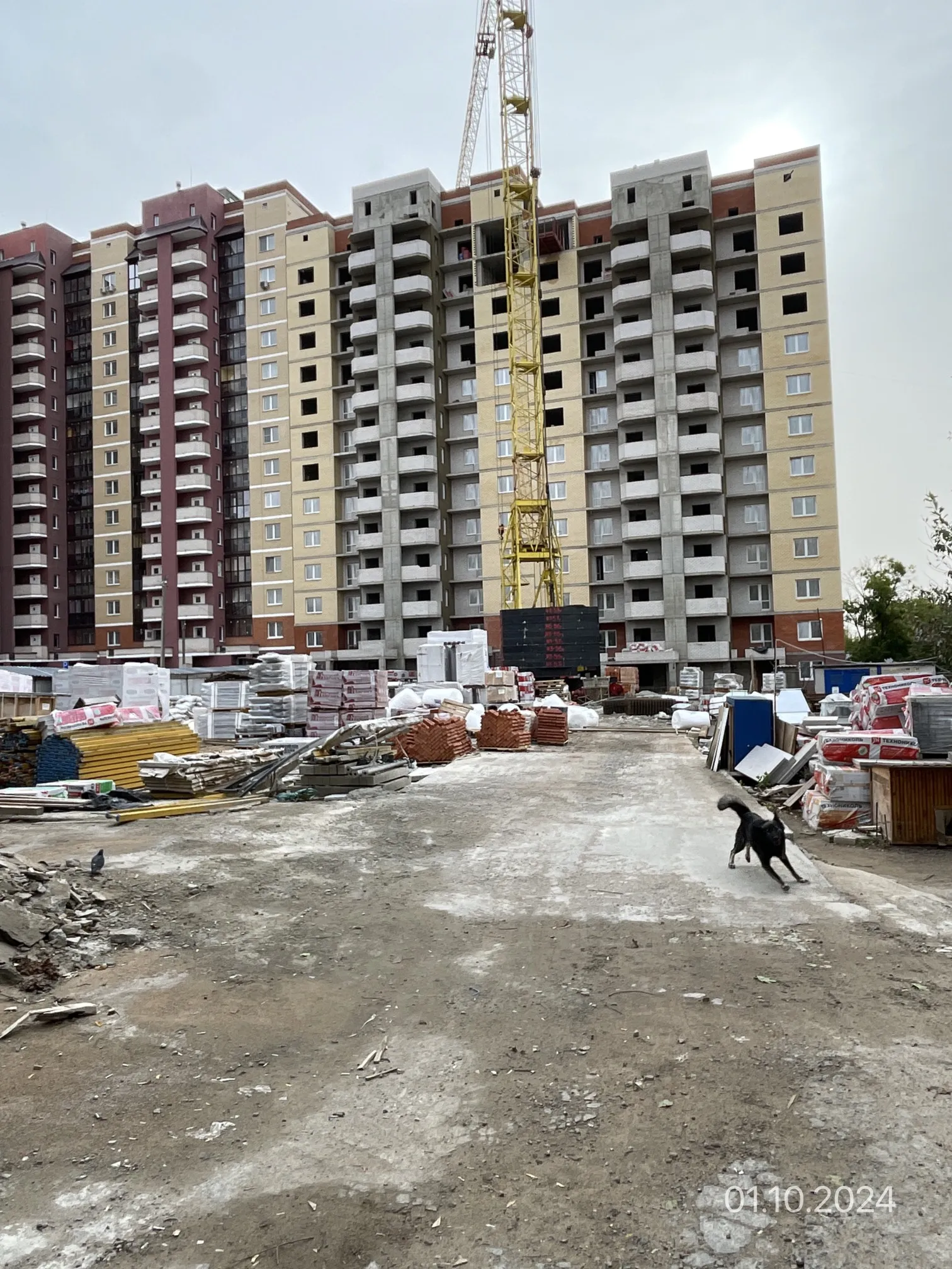 ЖК Дом по ул Крупской ход строительства