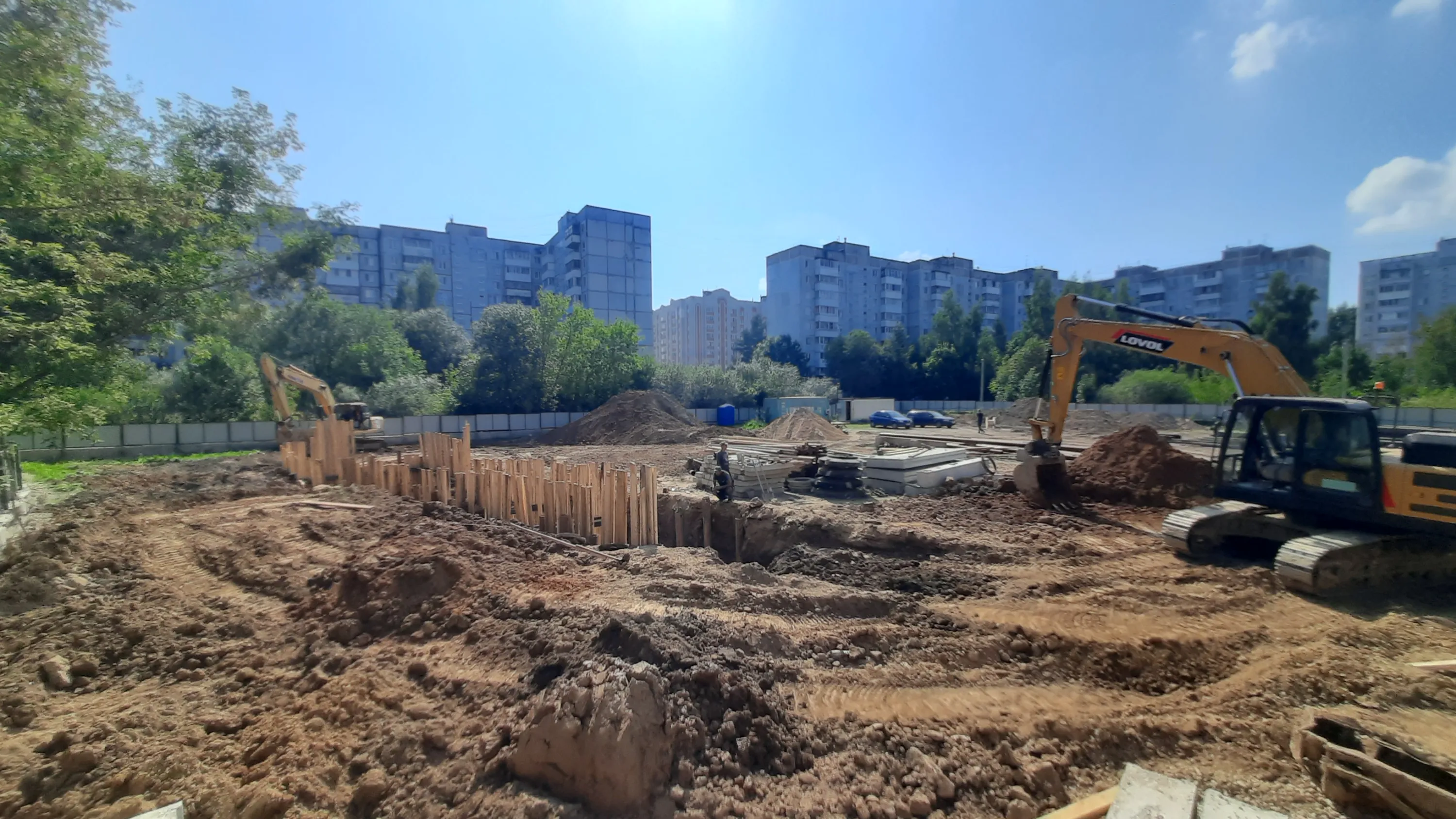 ЖК Никольский ход строительства