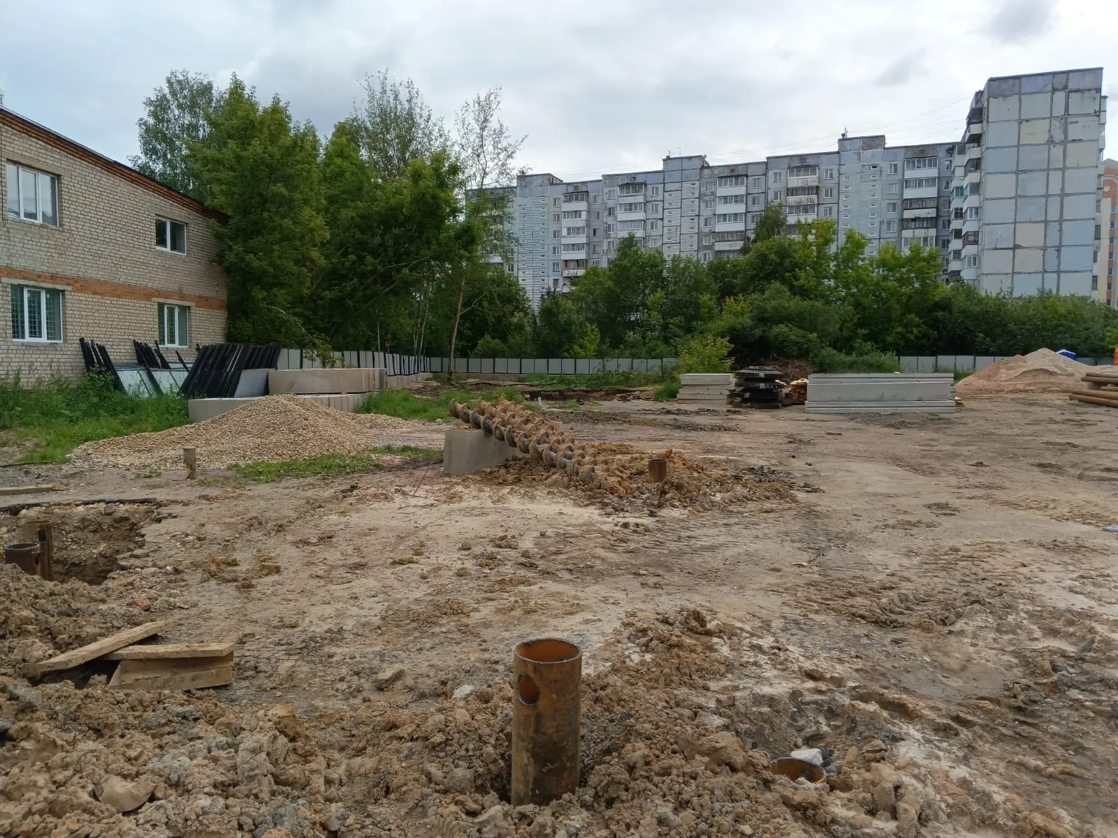 ЖК Никольский ход строительства