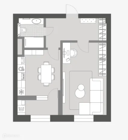 Фото квартиры в ЖК Клубный дом «Воронцовский»