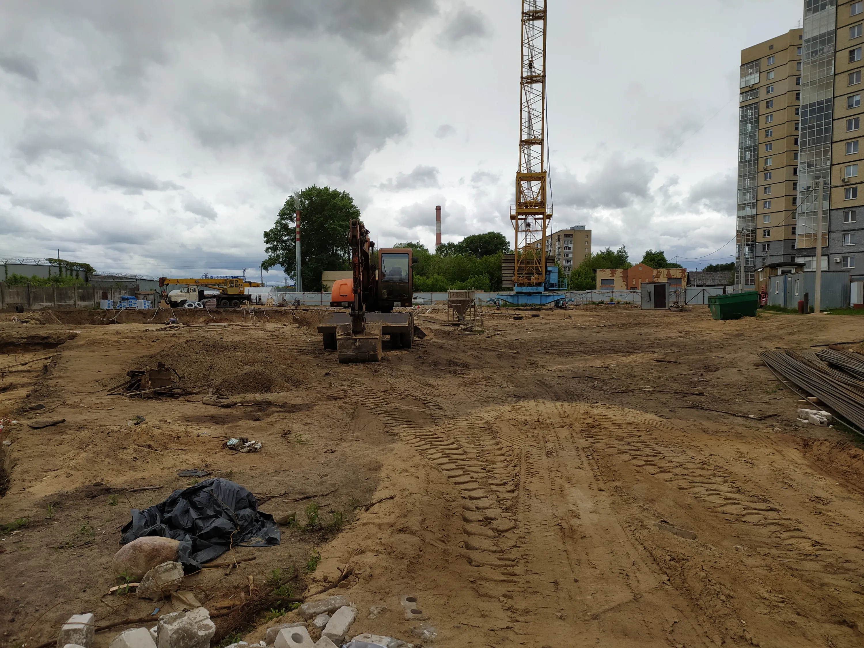 ЖК Заволжский Берег" ход строительства