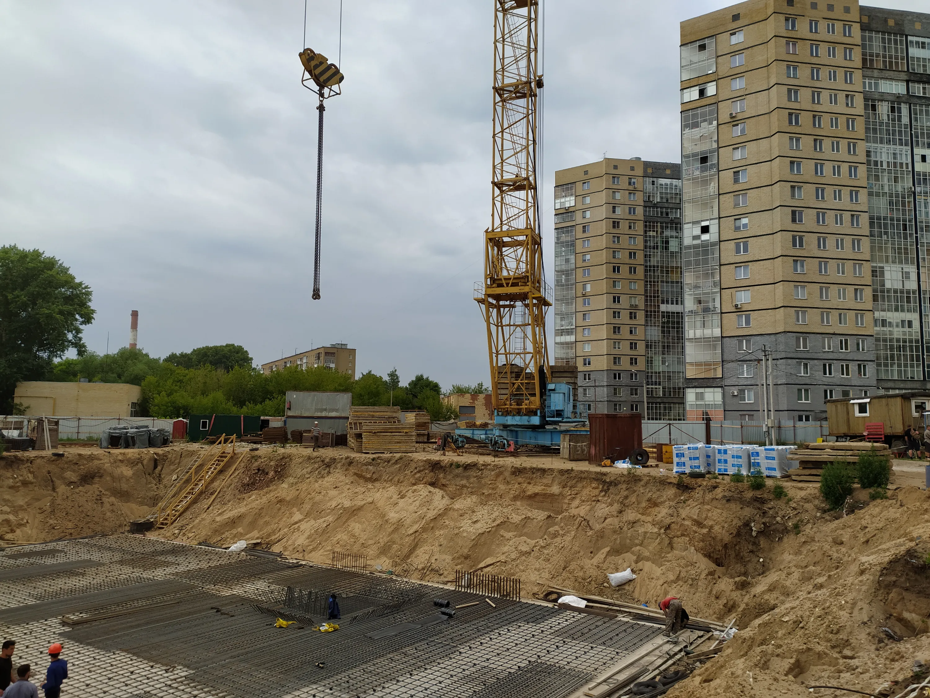 ЖК Заволжский Берег" ход строительства