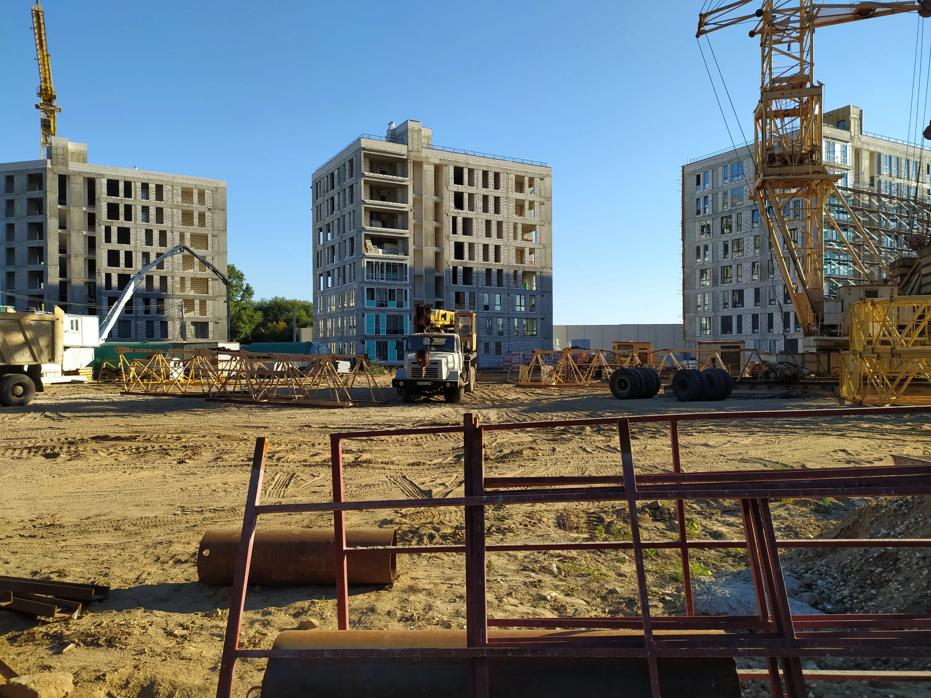 ЖК Заволжский Берег" ход строительства