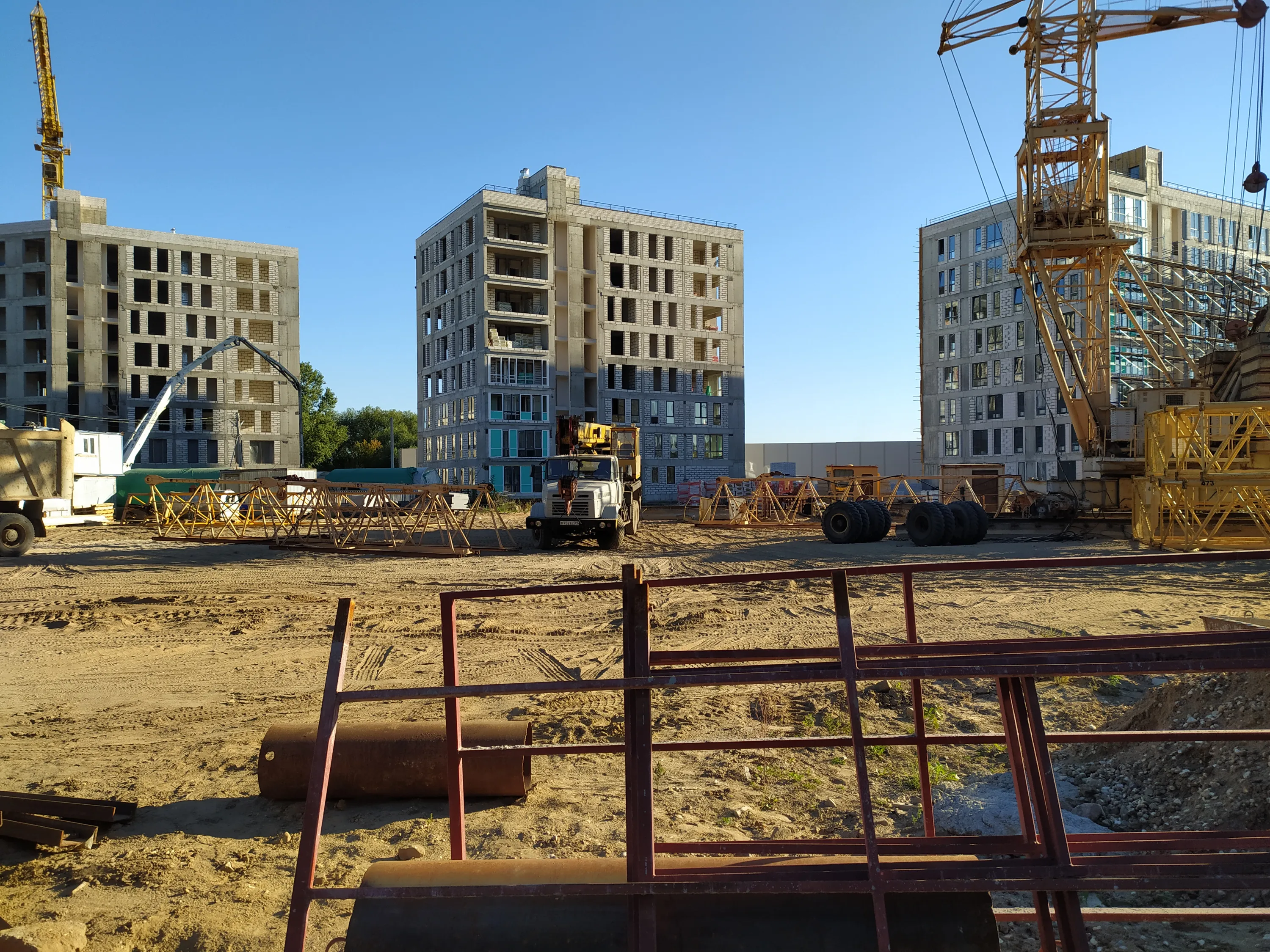 ЖК Заволжский Берег" ход строительства