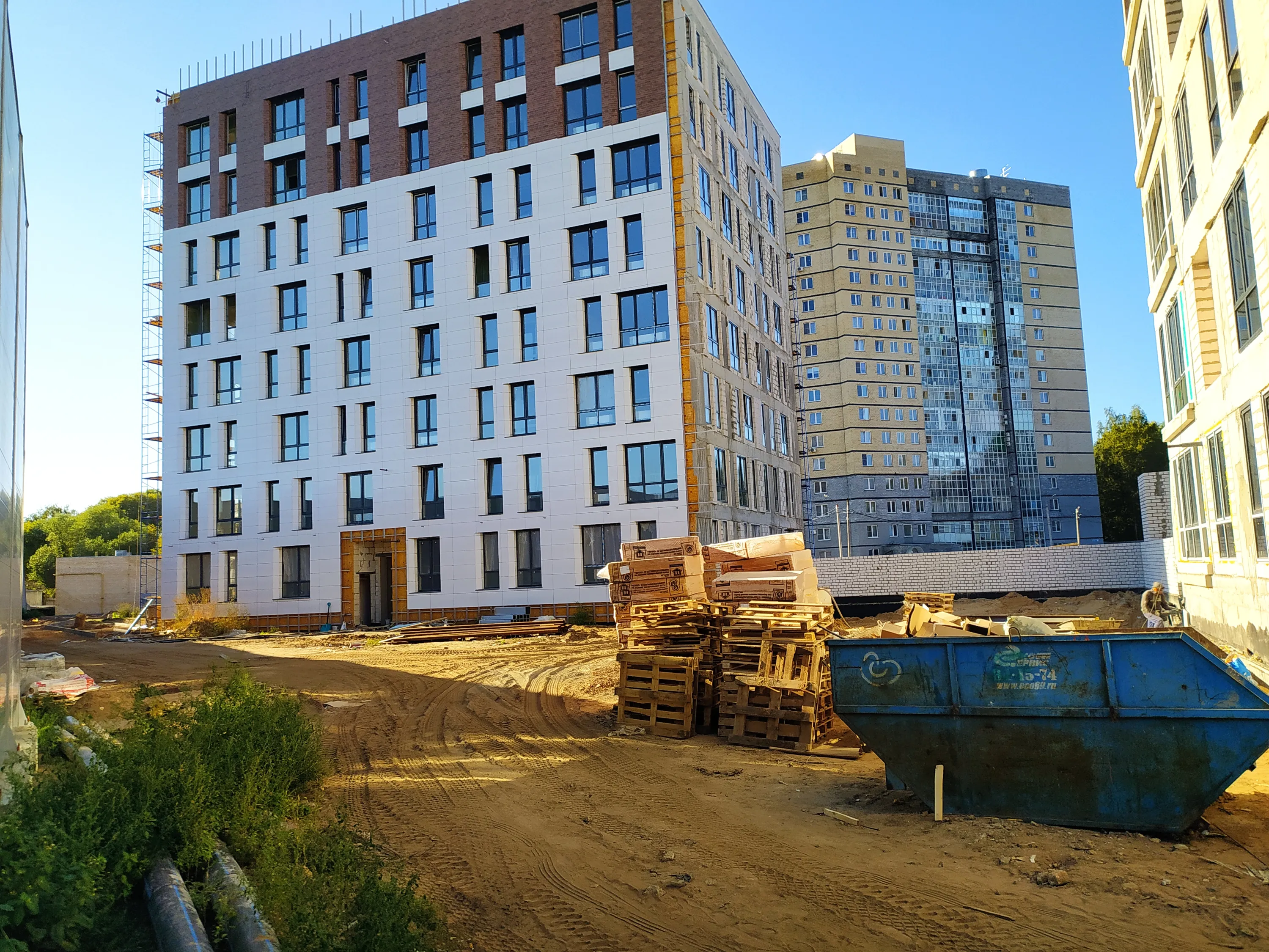 ЖК Заволжский Берег" ход строительства