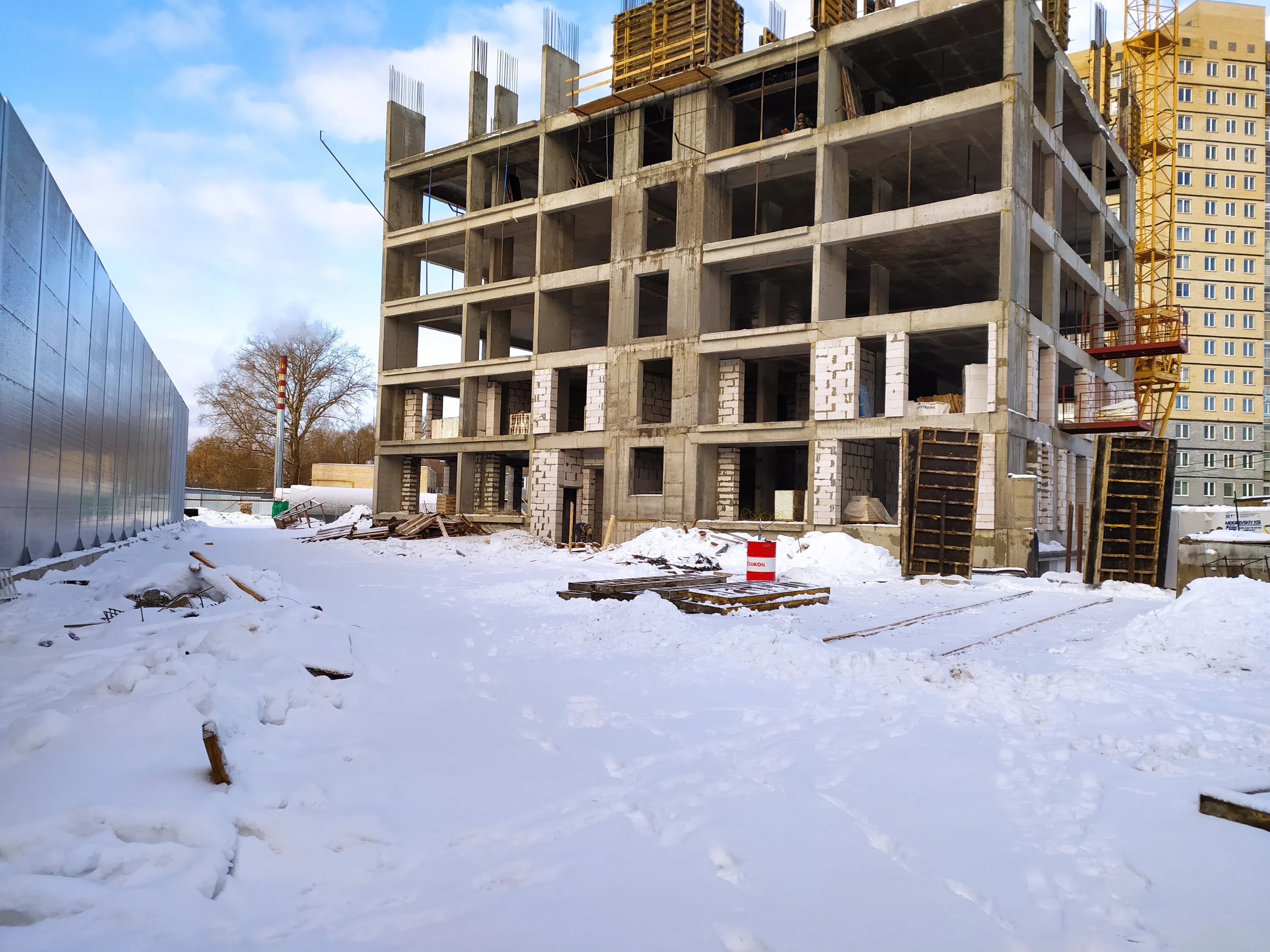 ЖК Заволжский Берег" ход строительства