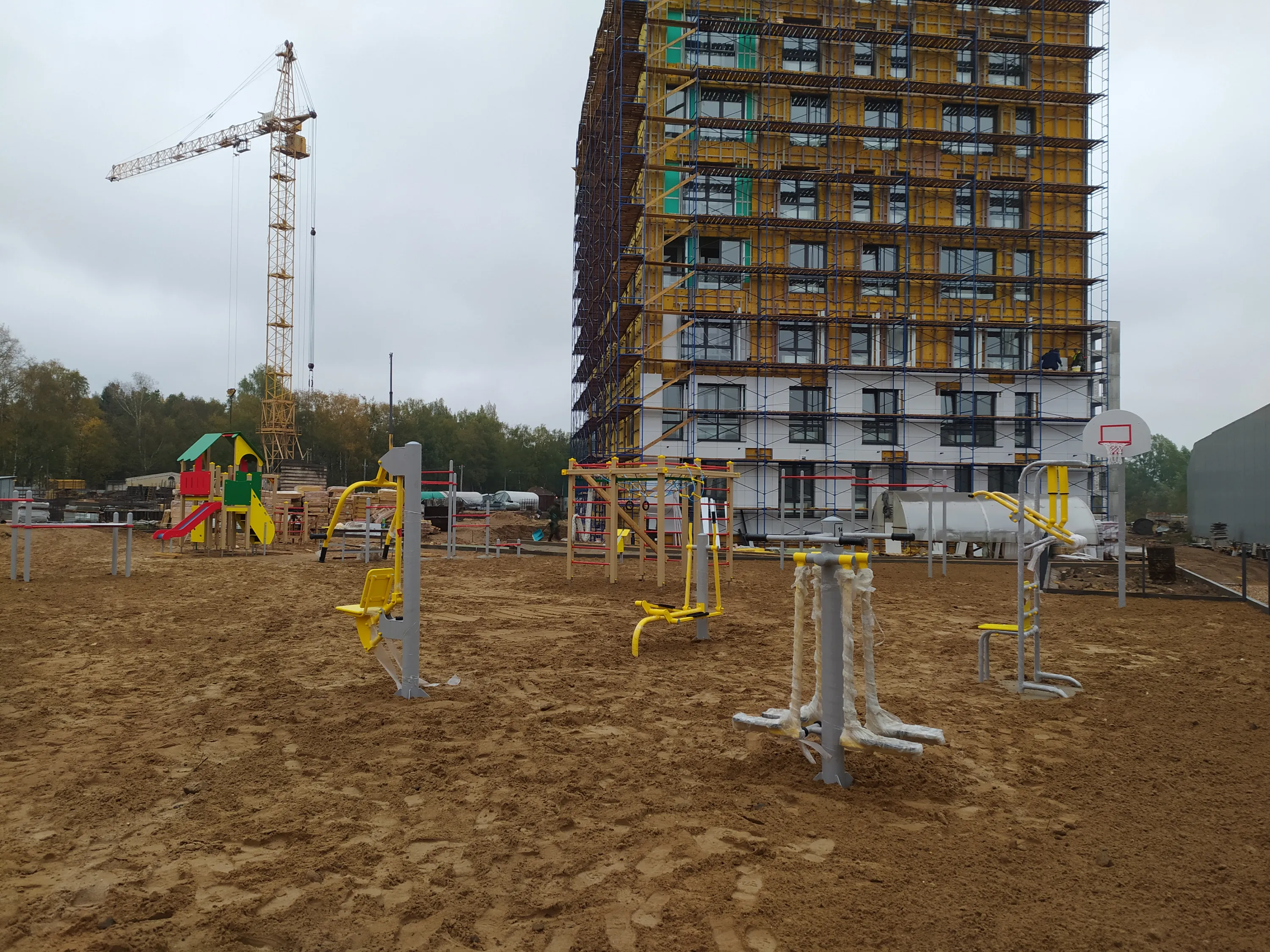 ЖК Заволжский Берег" ход строительства