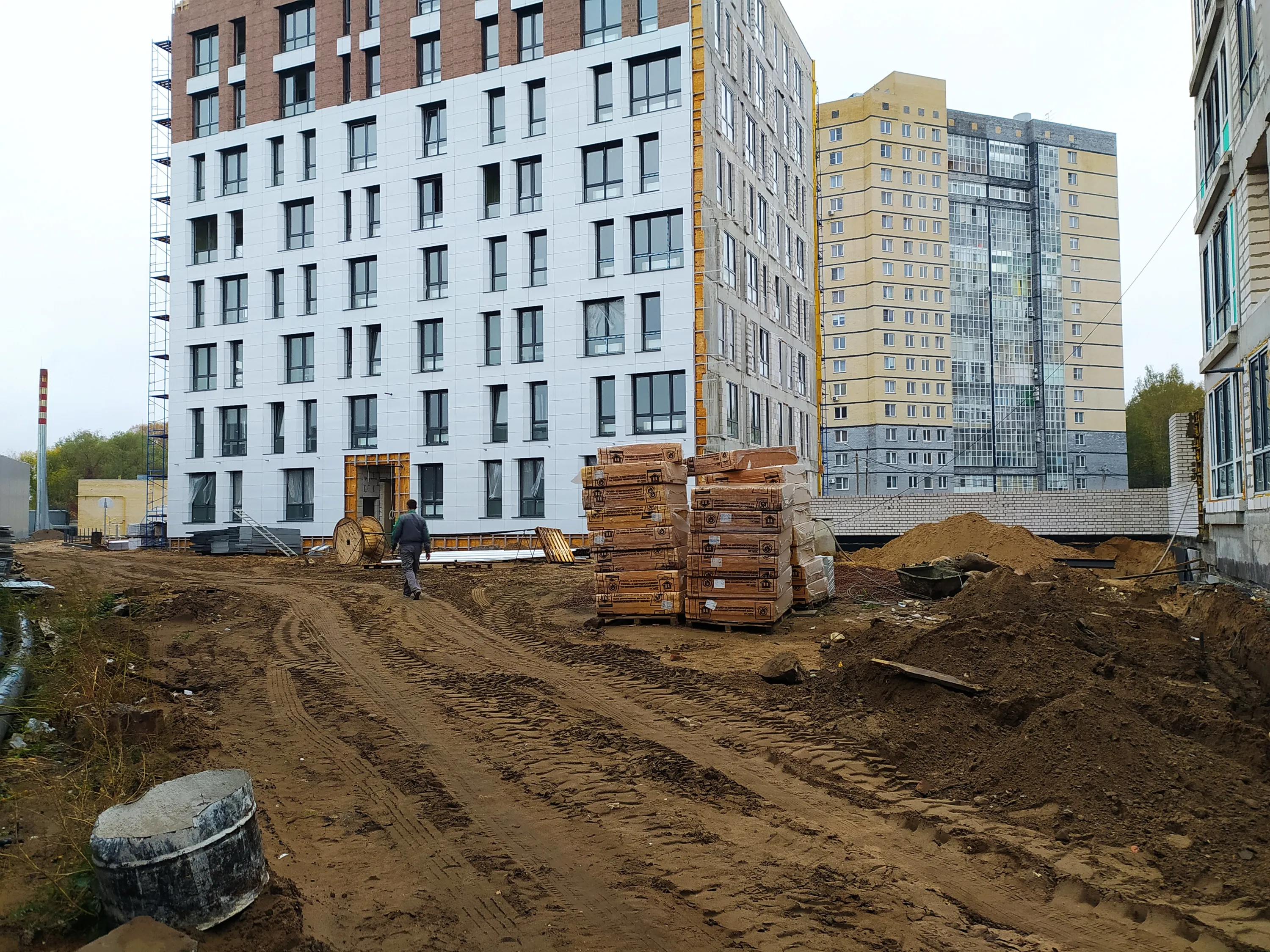 ЖК Заволжский Берег" ход строительства