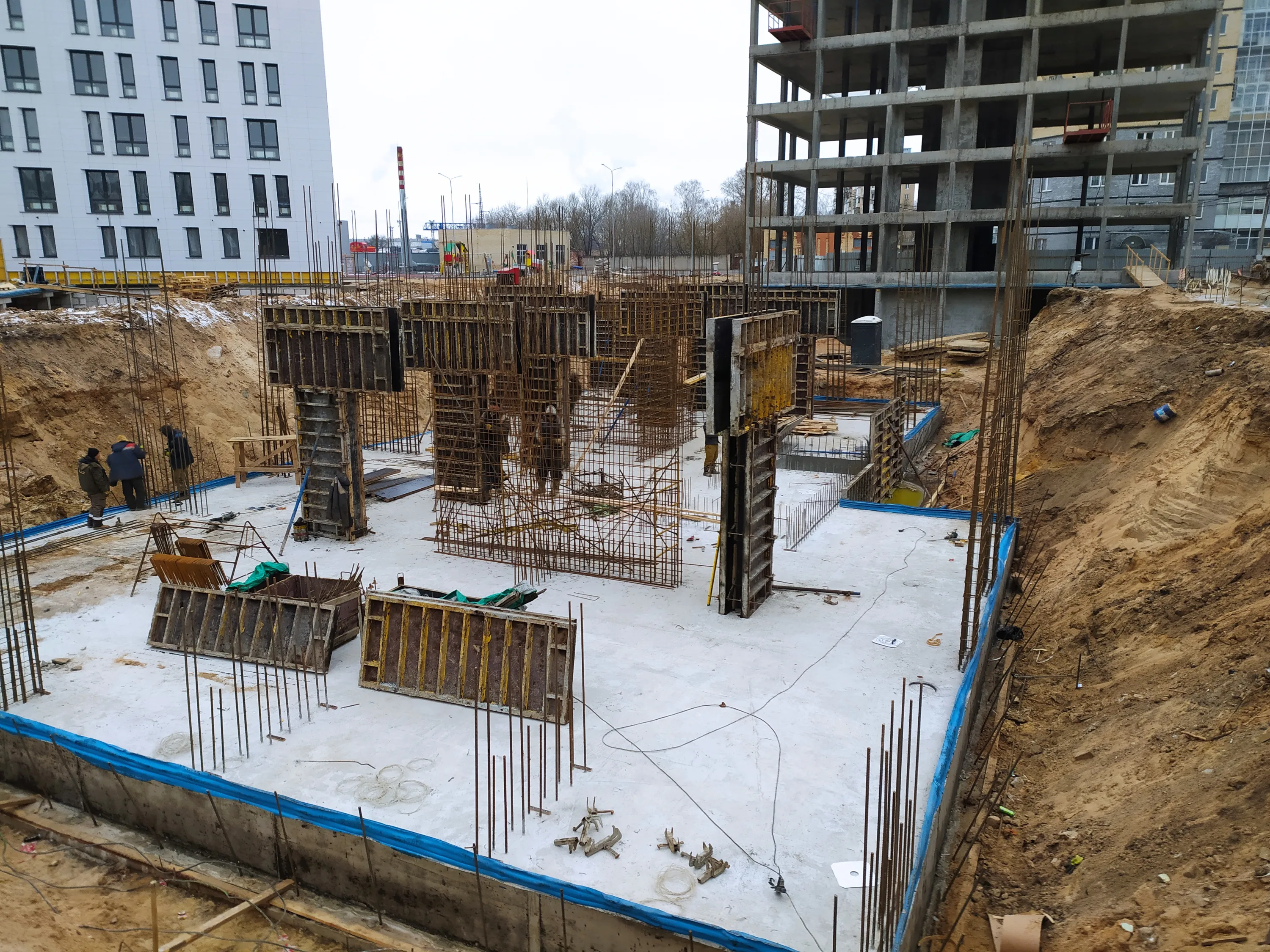 ЖК Заволжский Берег" ход строительства