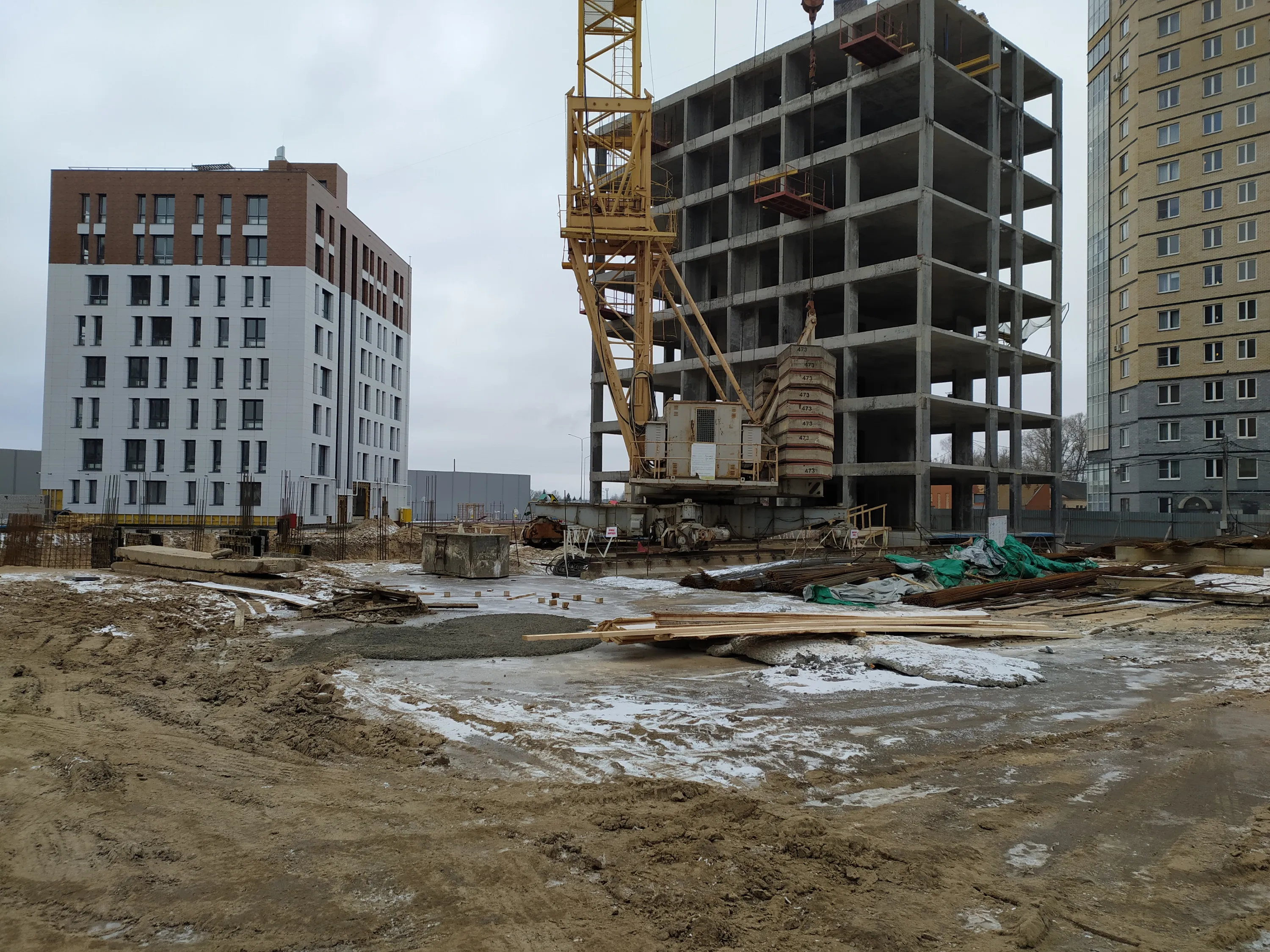 ЖК Заволжский Берег" ход строительства