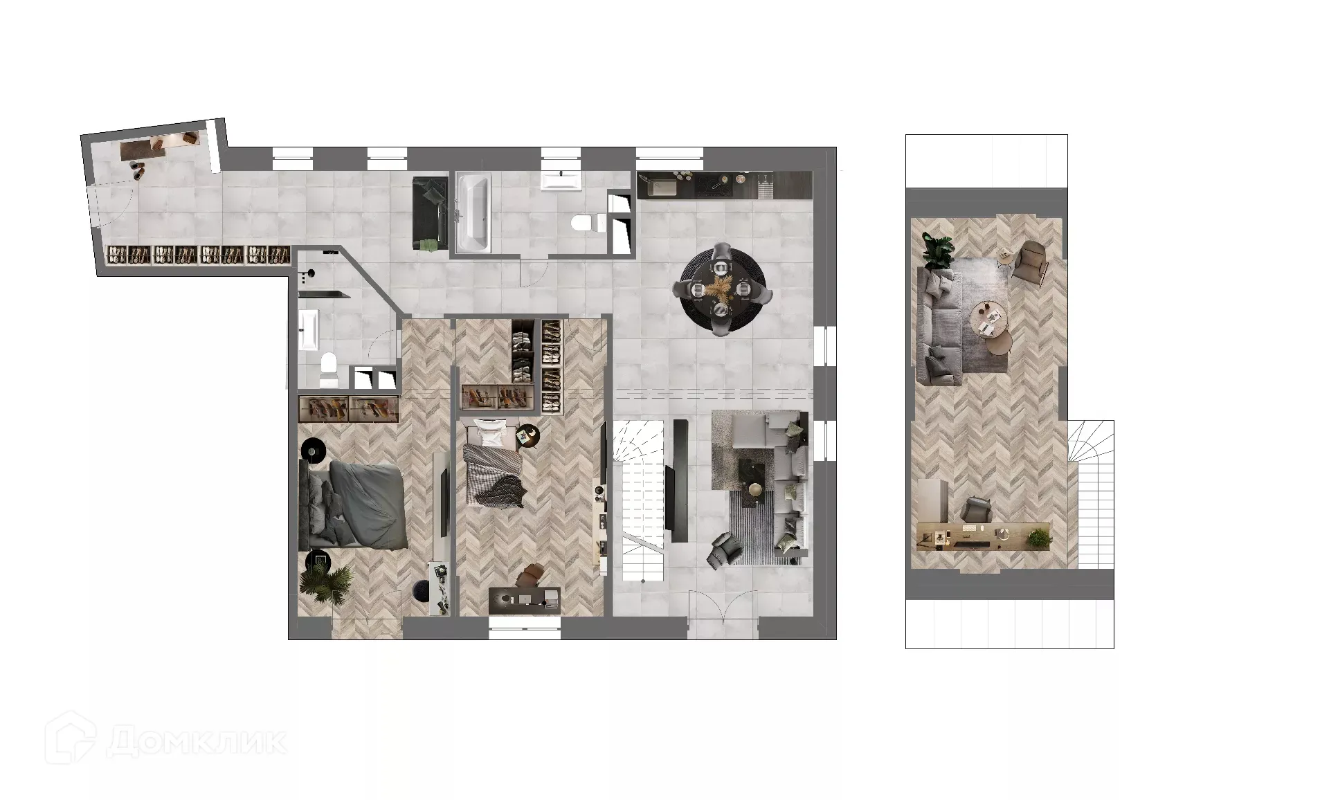 Фото квартиры в ЖК "Look House (Лук Хаус)"