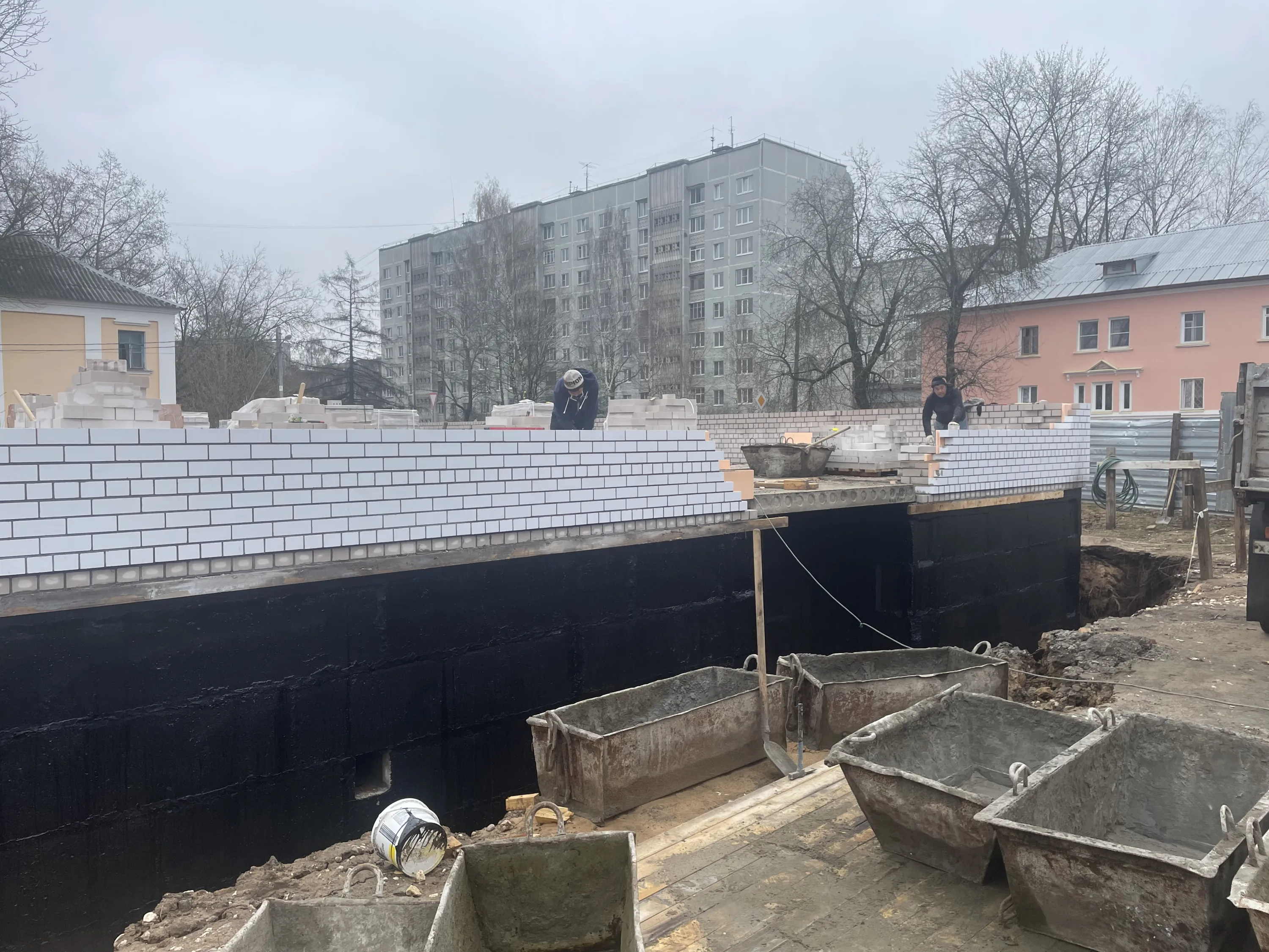 ЖК по ул. Мичурина, д. 34/25 ход строительства