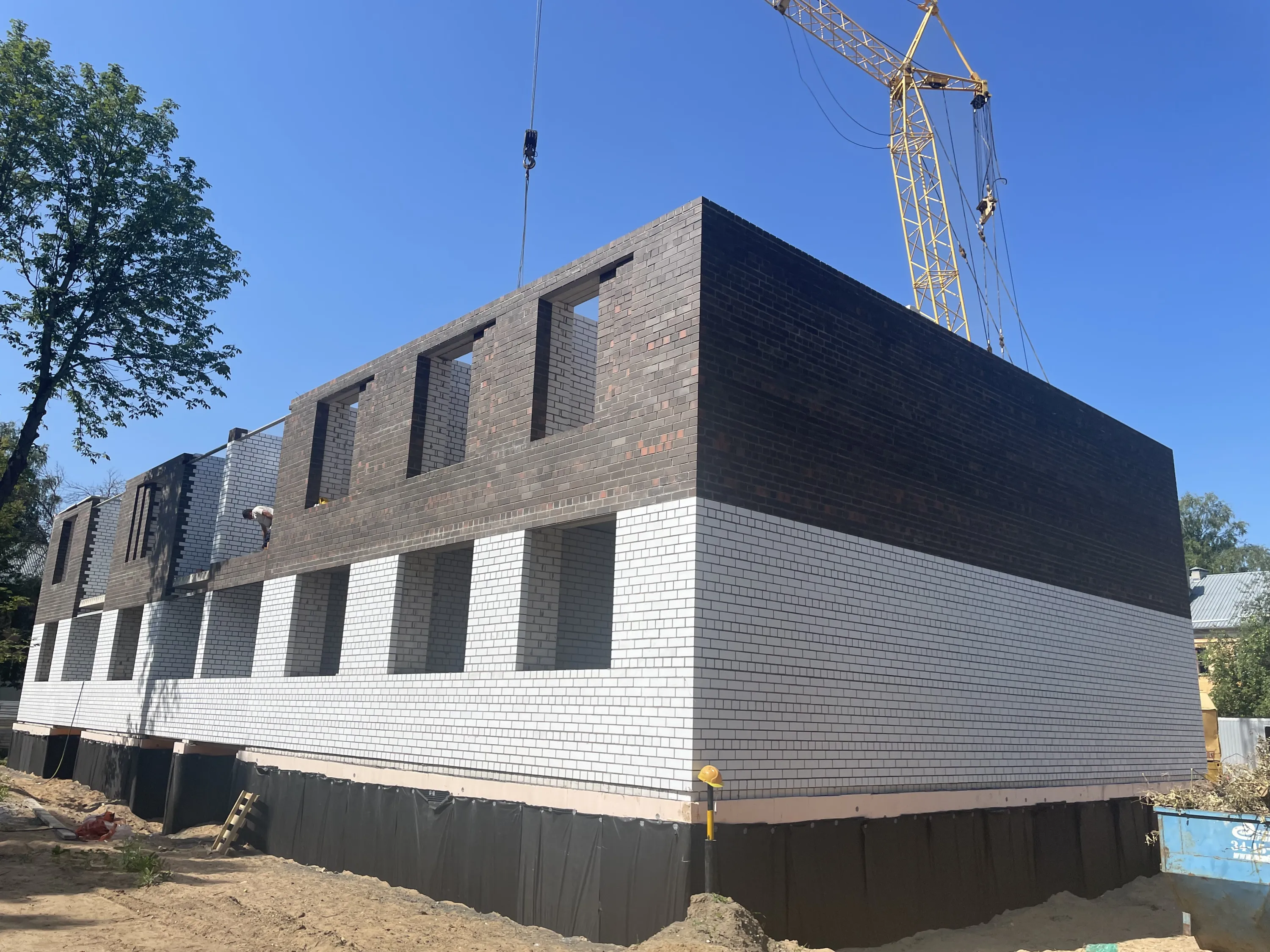 ЖК по ул. Мичурина, д. 34/25 ход строительства