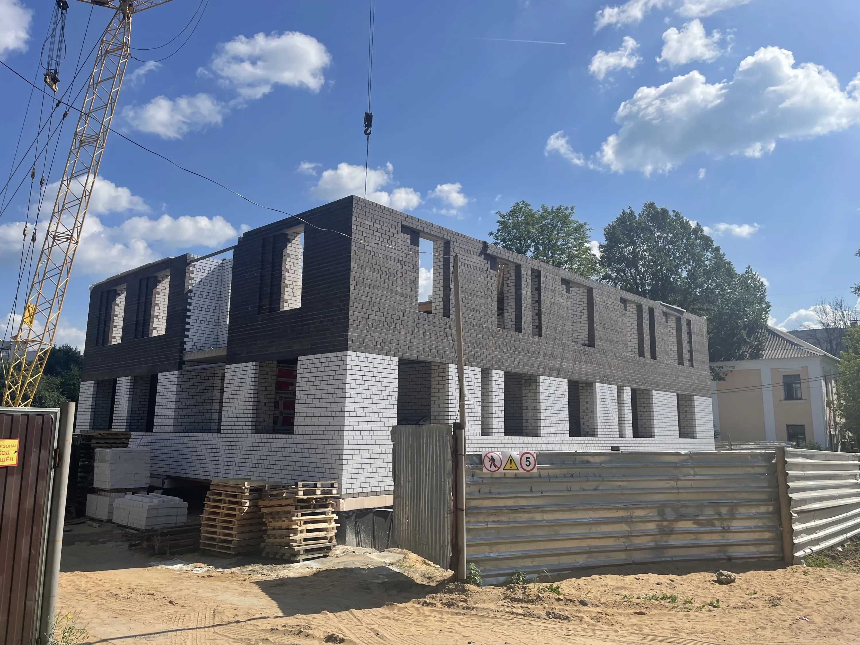 ЖК по ул. Мичурина, д. 34/25 ход строительства