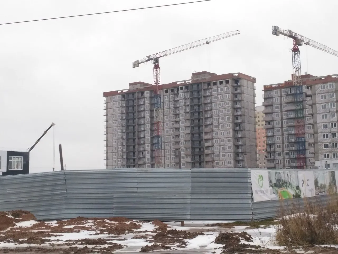 ЖК Мичуринский ход строительства