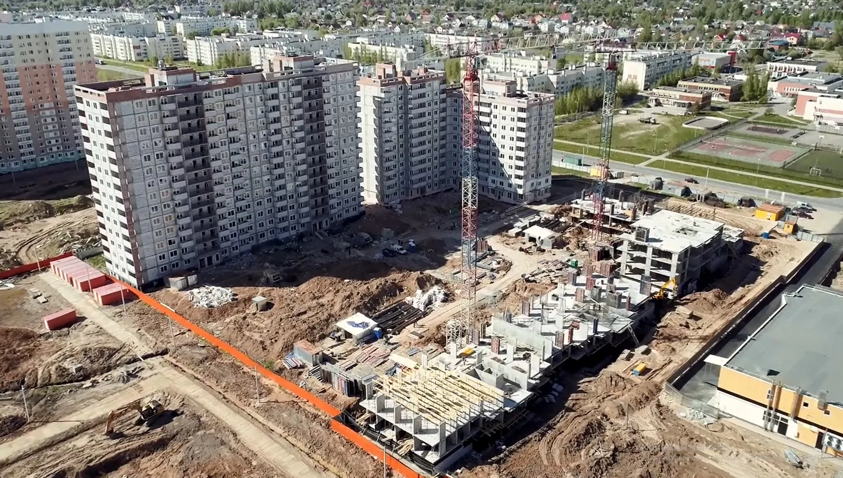 ЖК Мичуринский ход строительства