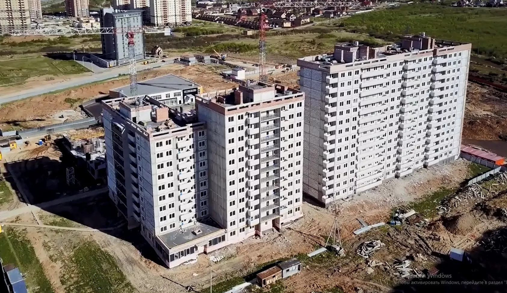 ЖК Мичуринский ход строительства