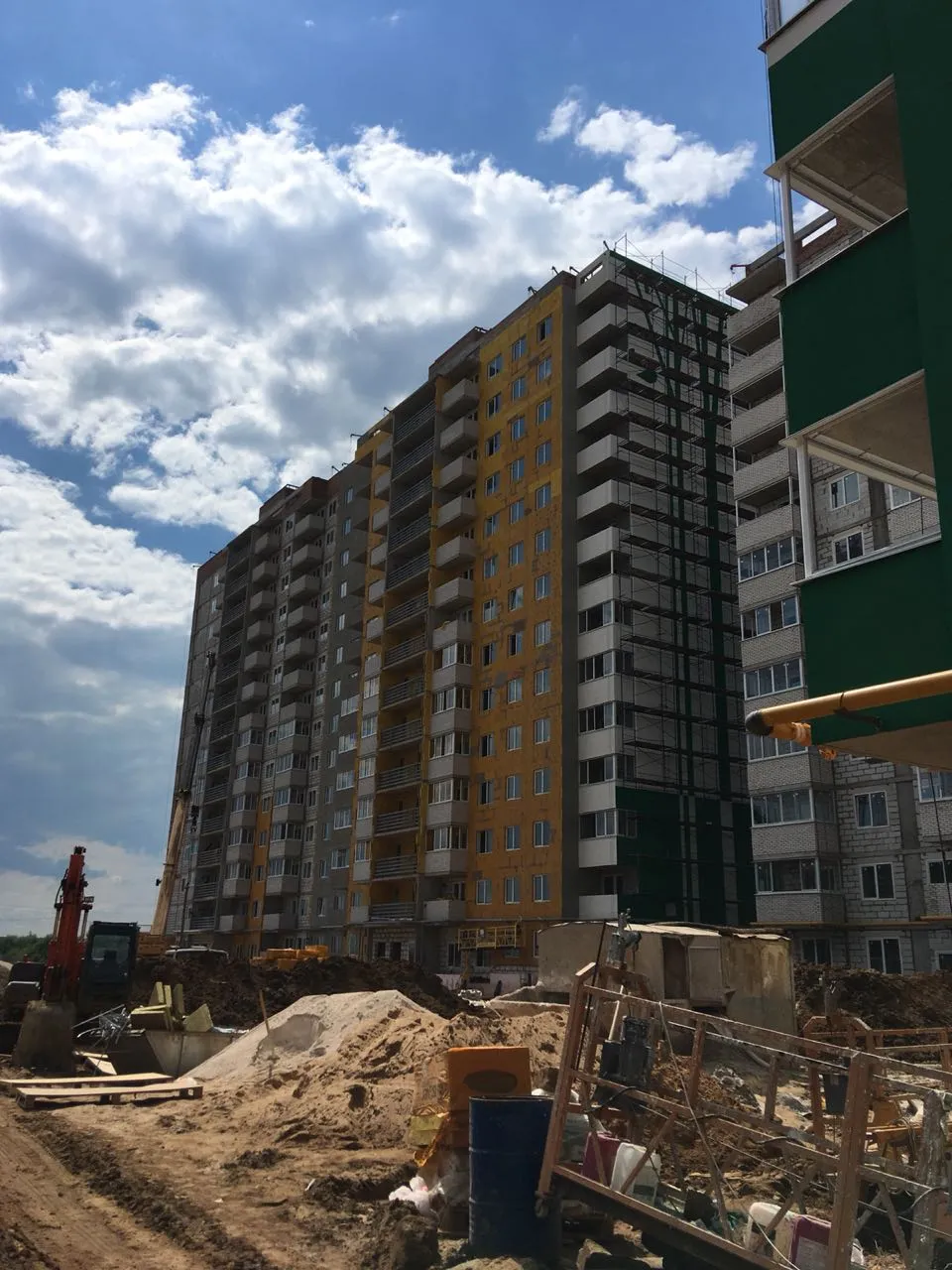 ЖК Мичуринский ход строительства