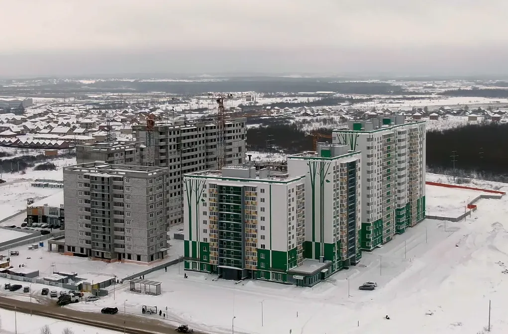 ЖК Мичуринский ход строительства