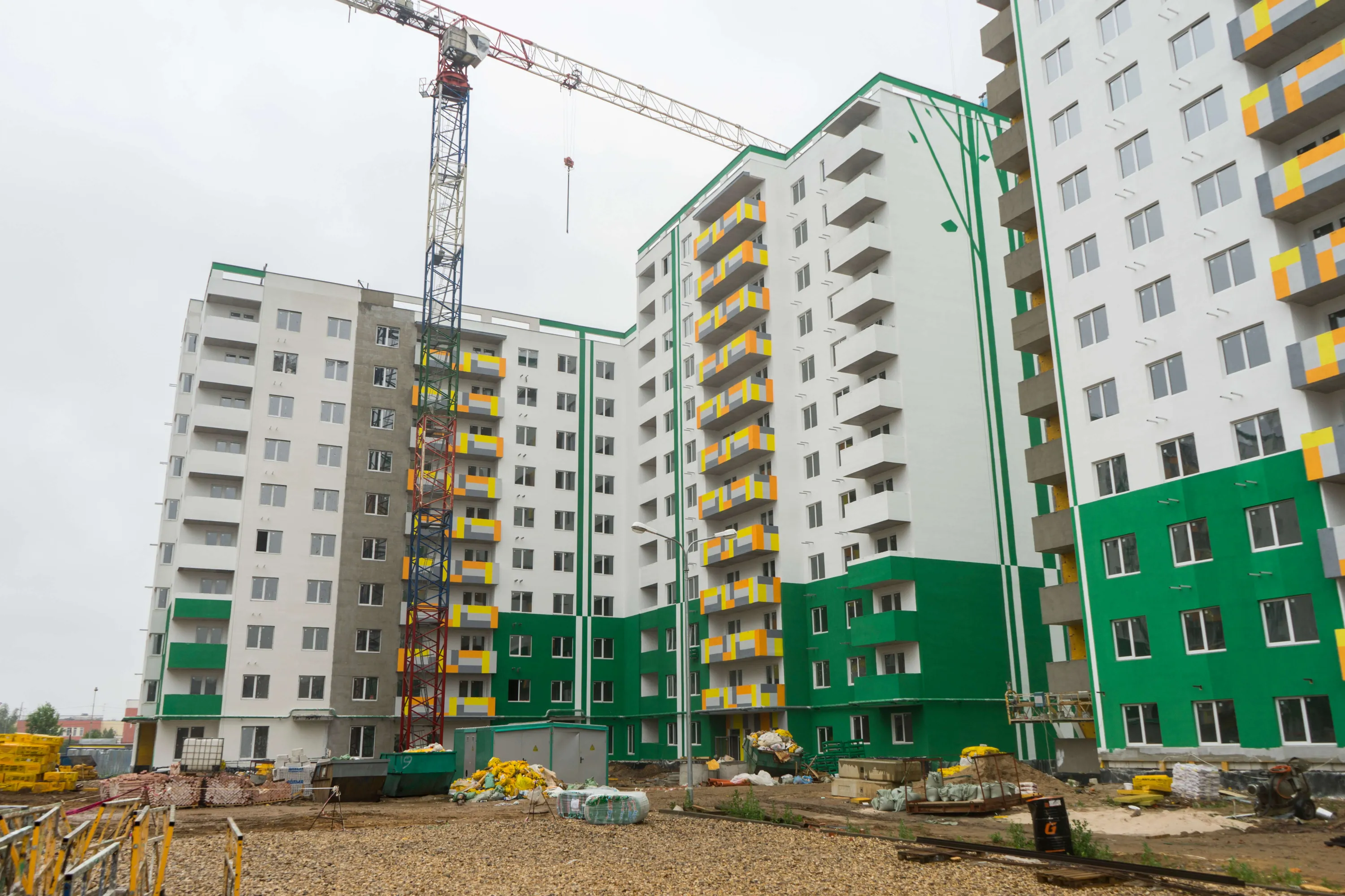 ЖК Мичуринский ход строительства